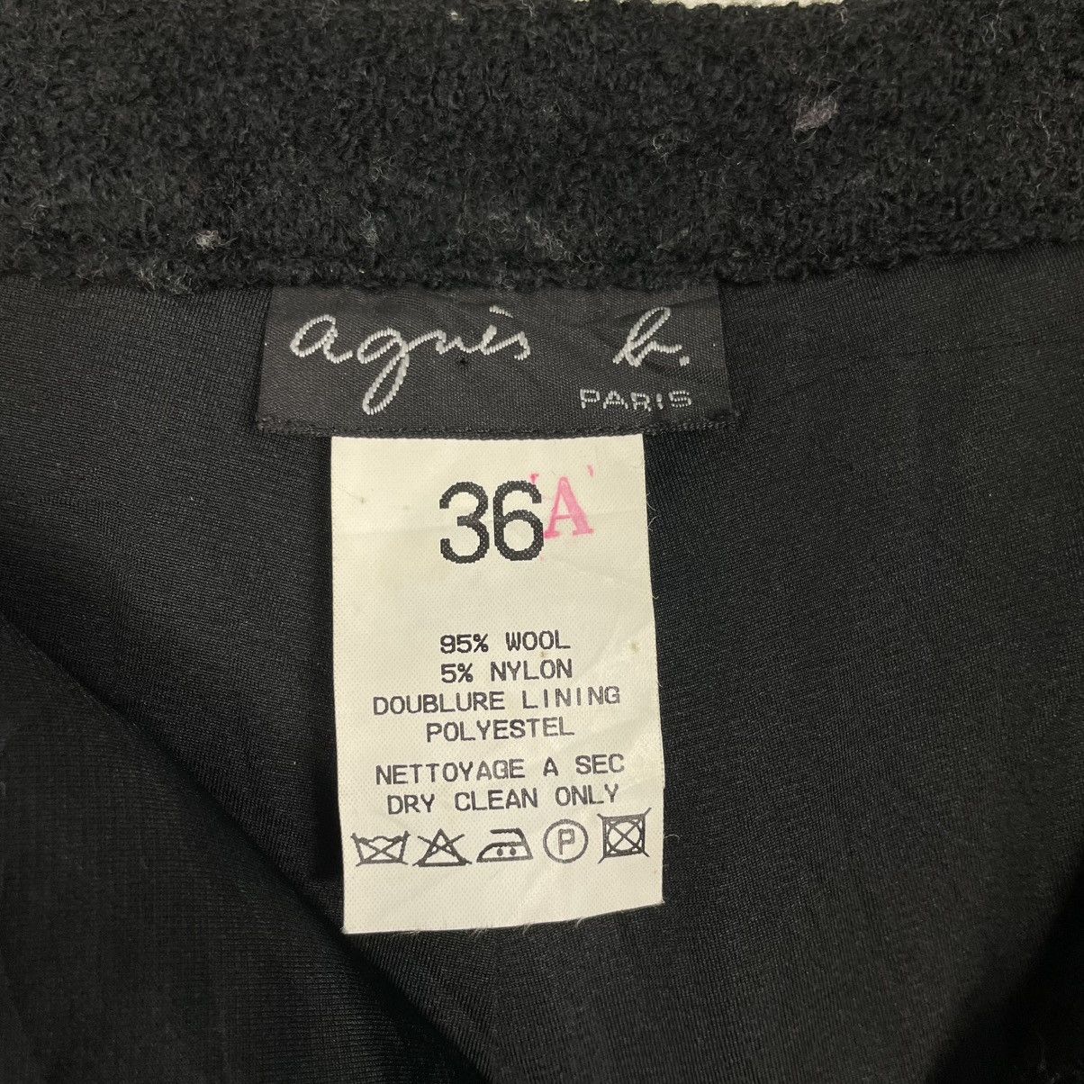 agnes b. Agnes B Paris Wool Pant Size 26" / US 2 / IT 38 - 13 Thumbnail