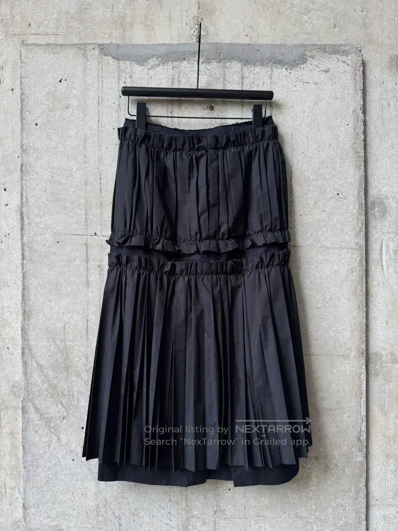 Comme des Garcons Comme Des Garcons size XS Patchwork pleated skirt Size 25" / US 0 / IT 36 - 3 Thumbnail
