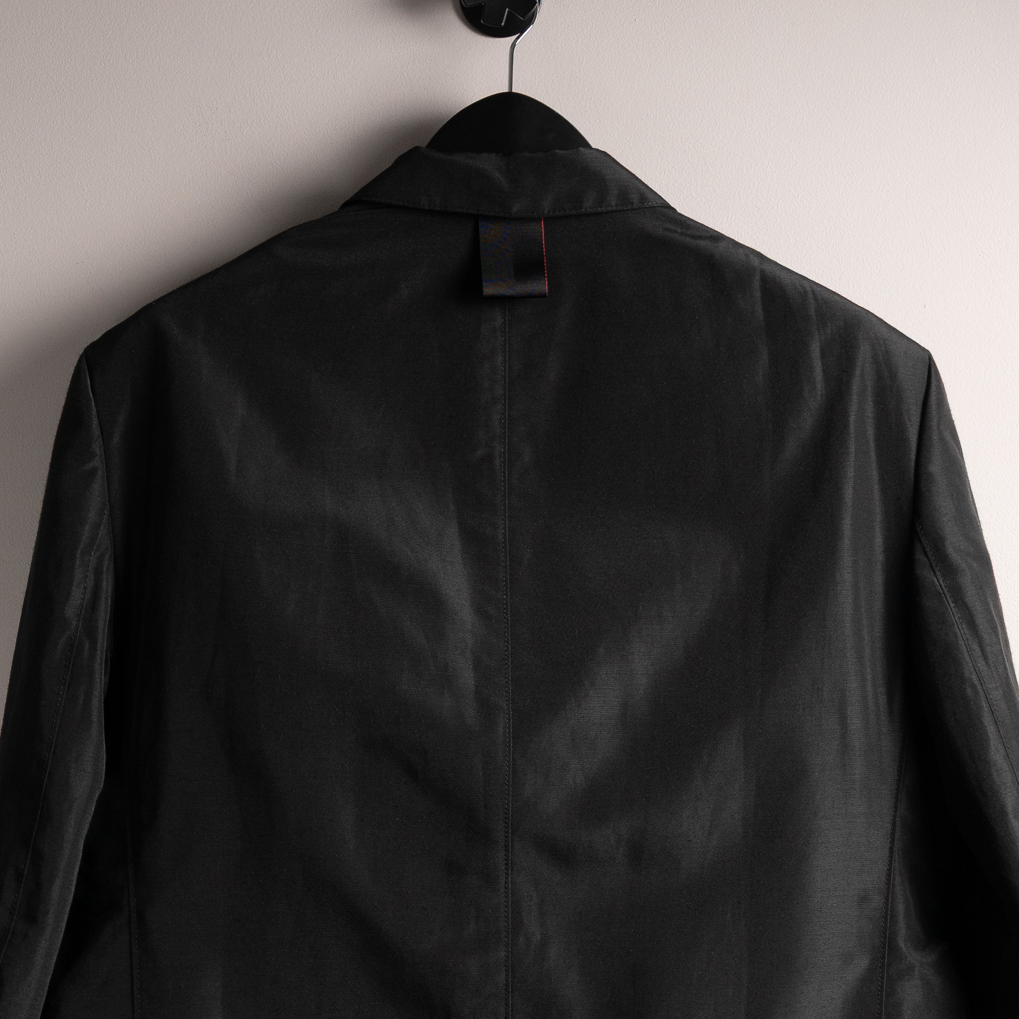 Comme des Garcons Homme Comme Des Garcons Homme SS25 Shimmer Technical Blazer Black Size US L / EU 52-54 / 3 - 6 Thumbnail