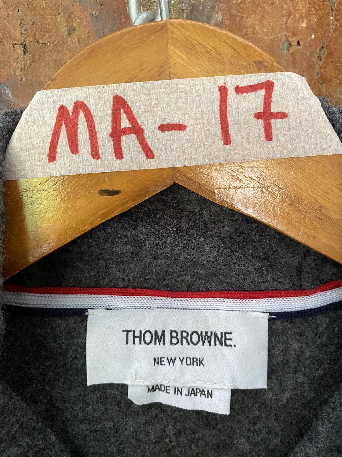 Thom Browne Iconic wool hoodie Size US M / EU 48-50 / 2 - 11 Thumbnail
