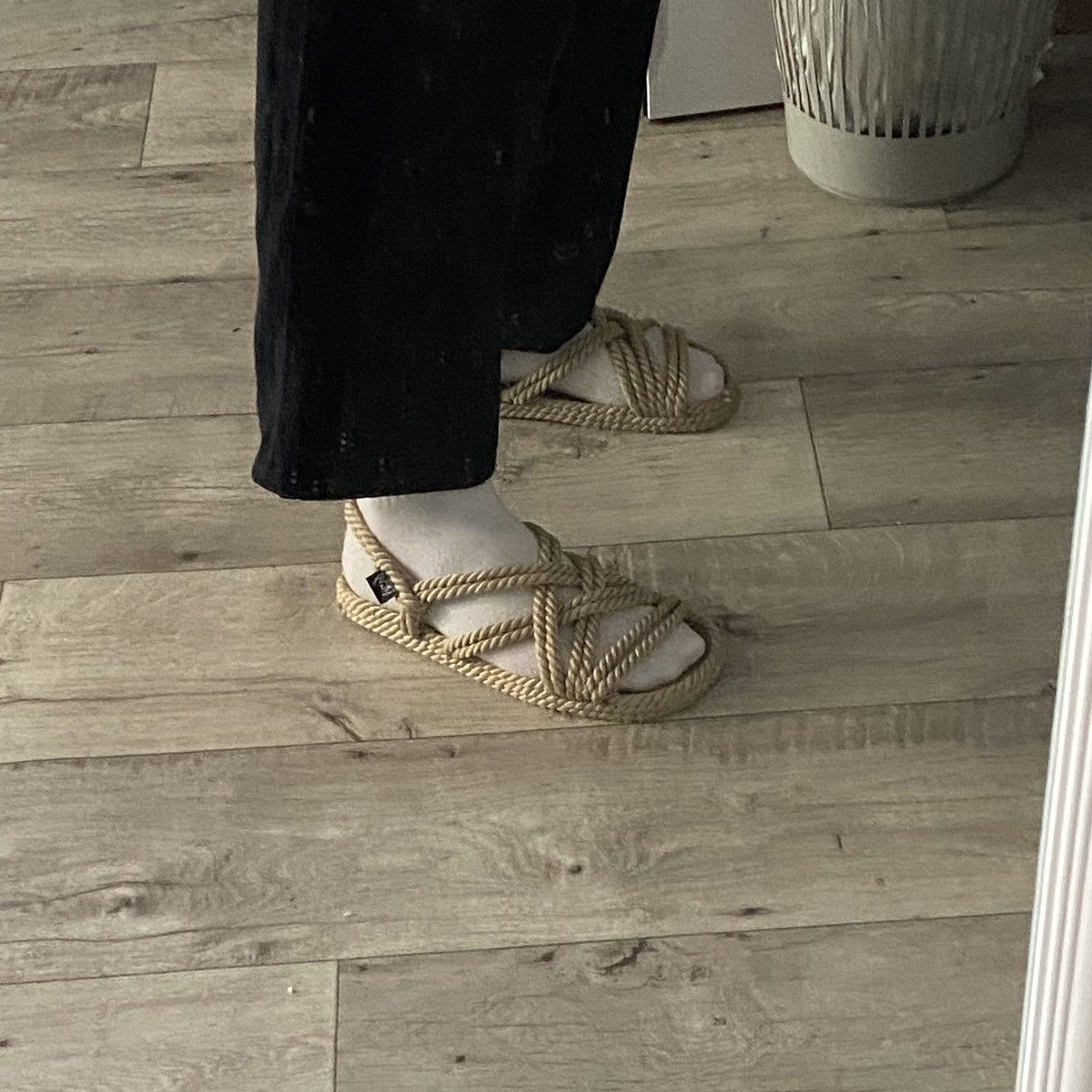 Designer AMAZING NOMADIC CRAFTSMEN ROPE SANDALS Size US 9.5 / EU 42-43 - 3 Thumbnail