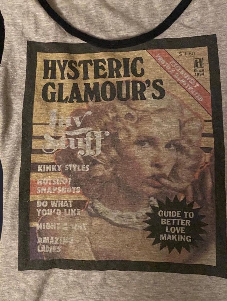 Hysteric Glamour hysteric glamor tee Size US S / EU 44-46 / 1 - 3 Thumbnail