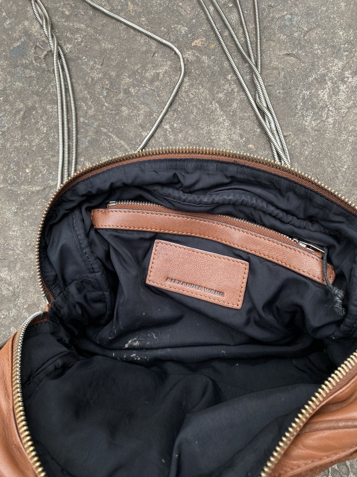 Alexander Wang Alexander Wang Brenda crossbody Leather Brown bag Size ONE SIZE - 13 Thumbnail
