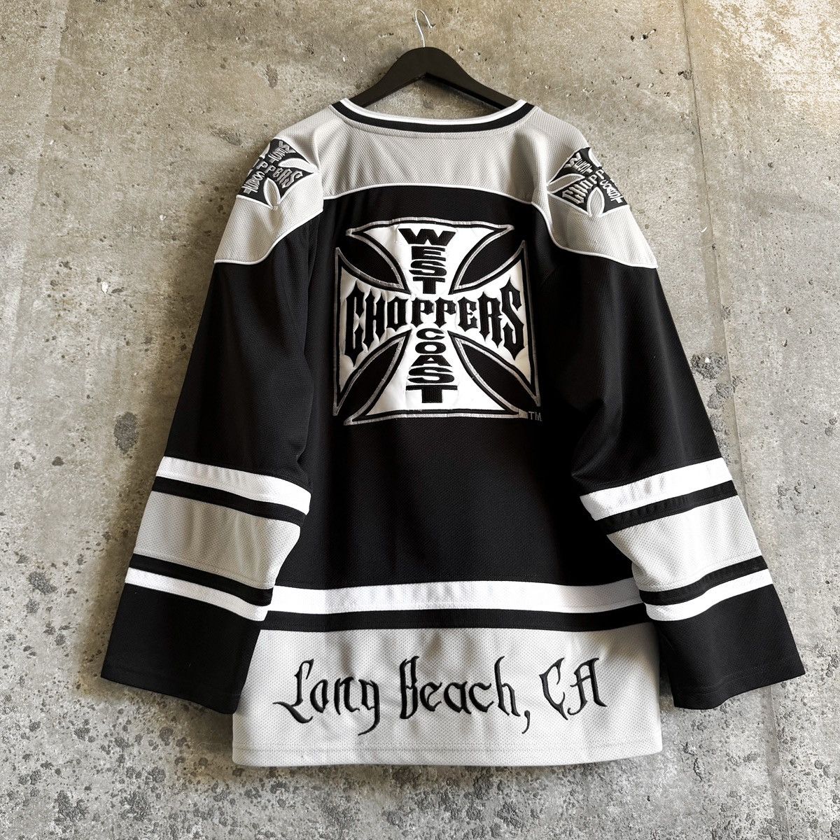 Vintage 2000’s Vintage WEST COAST CHOPPERS WCC Hockey Jersey Size US XXL / EU 58 / 5 - 2 Thumbnail