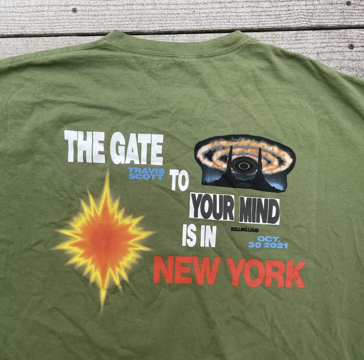 Travis Scott RARE Travis Scott NYC ROLLING LOUD 2021 concert merch XLarge Size US XL / EU 56 / 4 - 10 Thumbnail