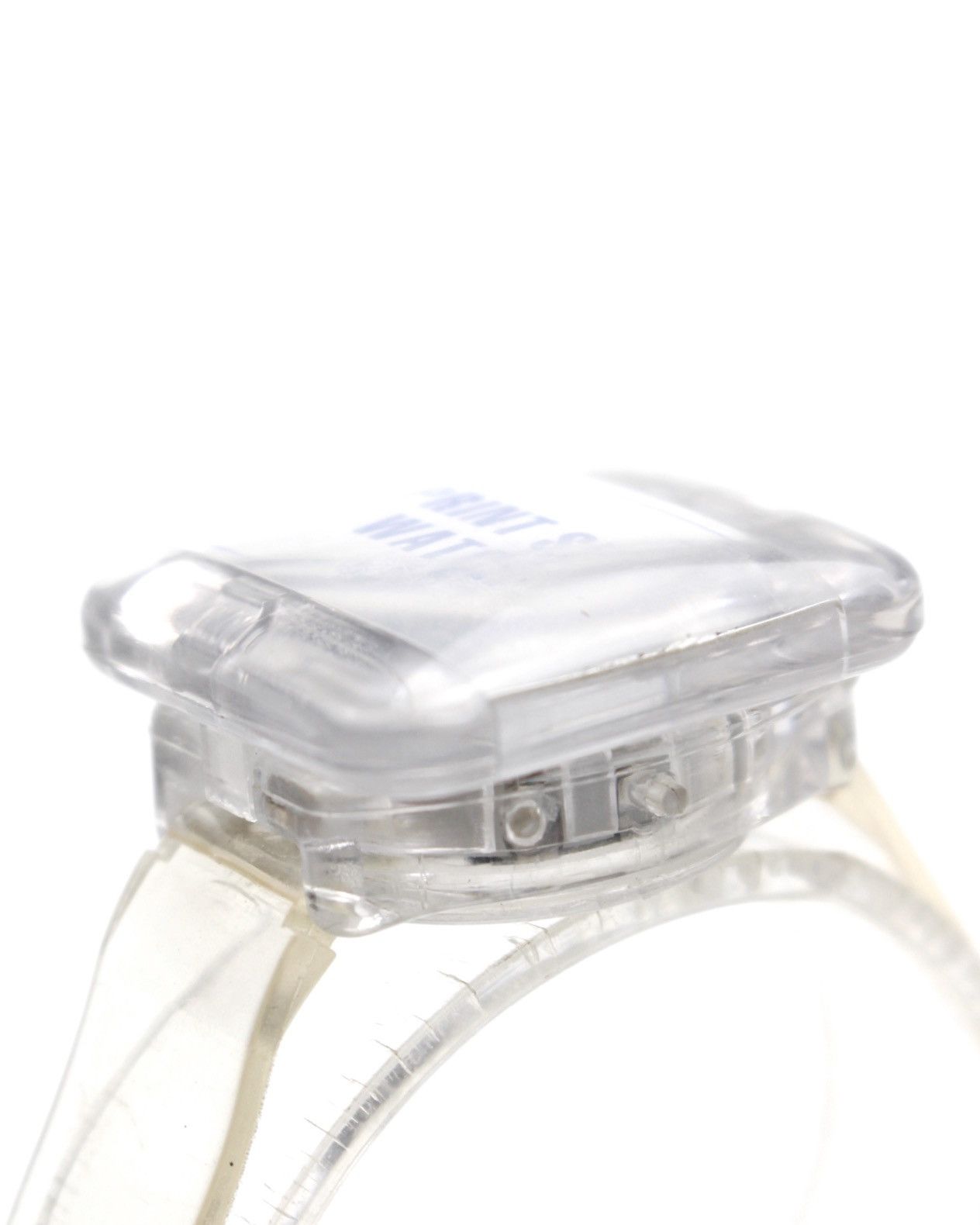 Hysteric Glamour 2000S “PRINT SEAL WATCH” CLEAR DIGITAL WATCH Size ONE SIZE - 7 Thumbnail