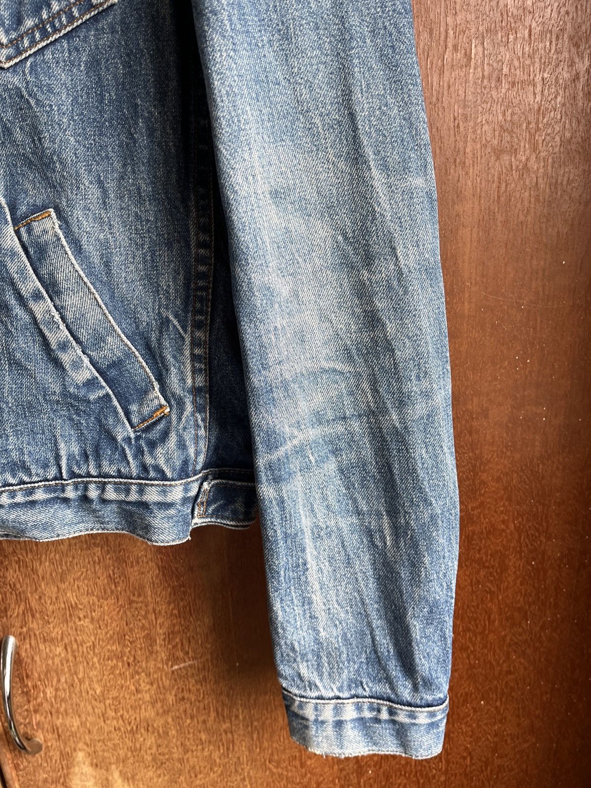 Levi's Vintage 70s-80s Levis Trucker Orange Tab Size S / US 4 / IT 40 - 9 Thumbnail