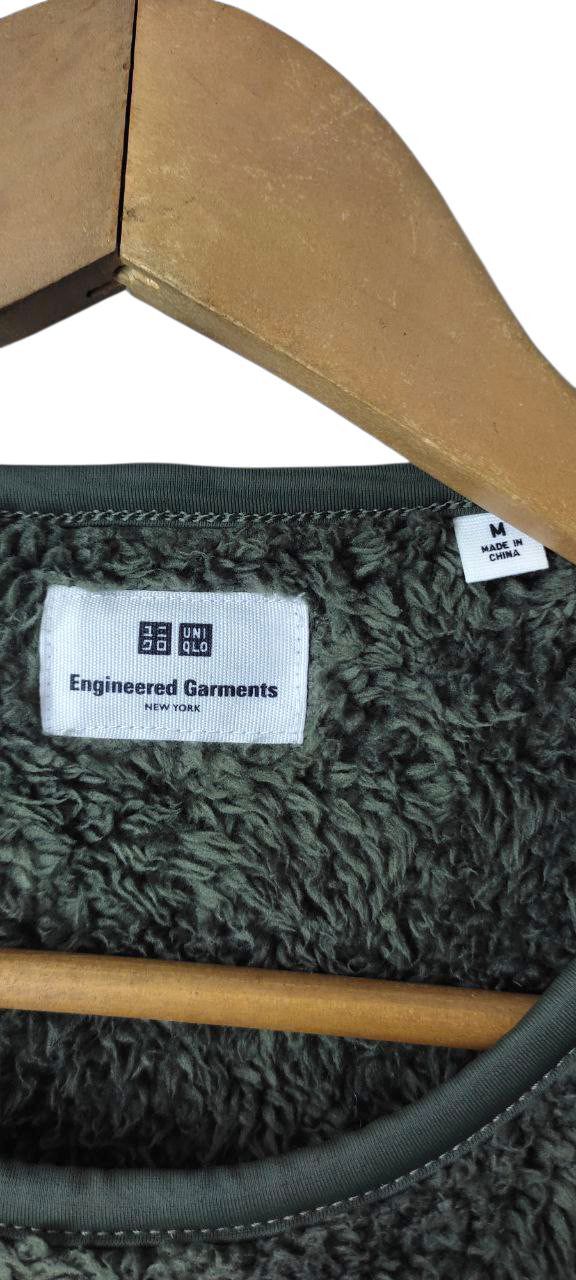 Engineered Garments ENGINEERED GARMENTS X UNIQLO ARMY GREEN SNAP FLEECE JACKET Size US M / EU 48-50 / 2 - 8 Thumbnail