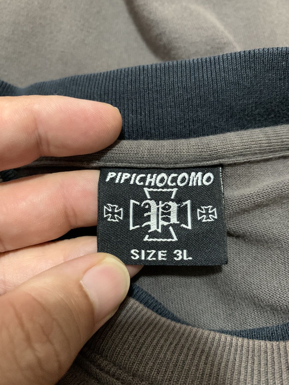 If Six Was Nine Vintage Pipichocomo Double Layer Tshirt Printed Logo Size US XXL / EU 58 / 5 - 11 Thumbnail