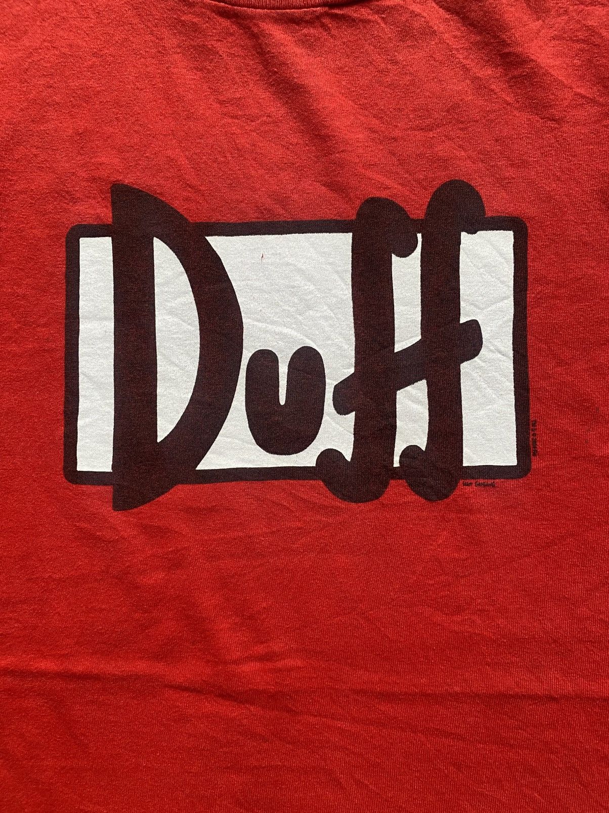Vintage Vintage Y2K 2004 The Simpsons Duff Size US XXL / EU 58 / 5 - 2 Thumbnail