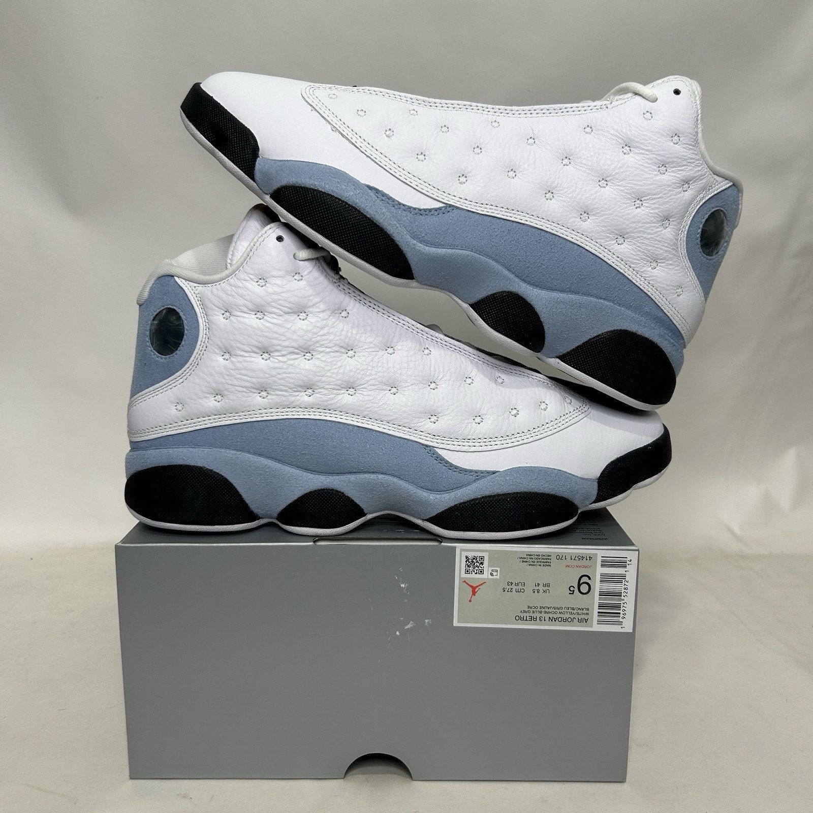 Nike Nike Air Jordan 13 Retro “Blue Grey” Size US 9.5 / EU 42-43 - 1 Thumbnail