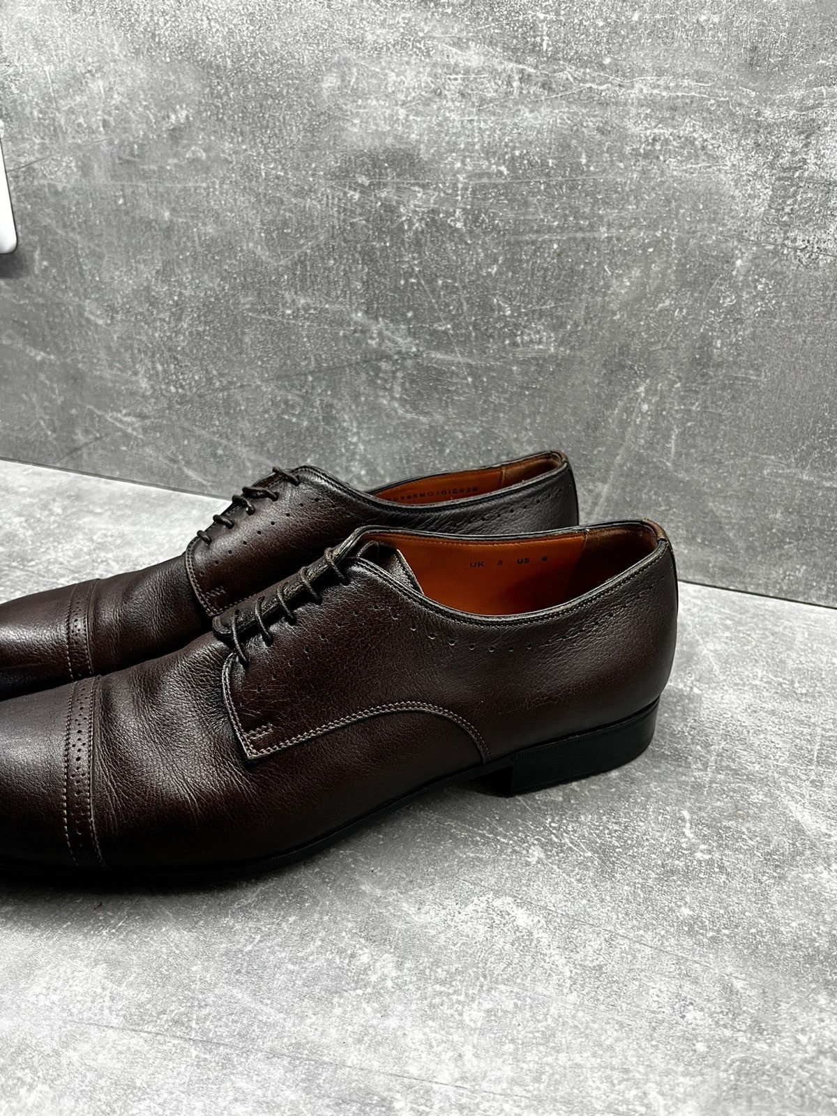 Leather × Santoni Santoni Size US 9 / EU 42 - 3 Thumbnail