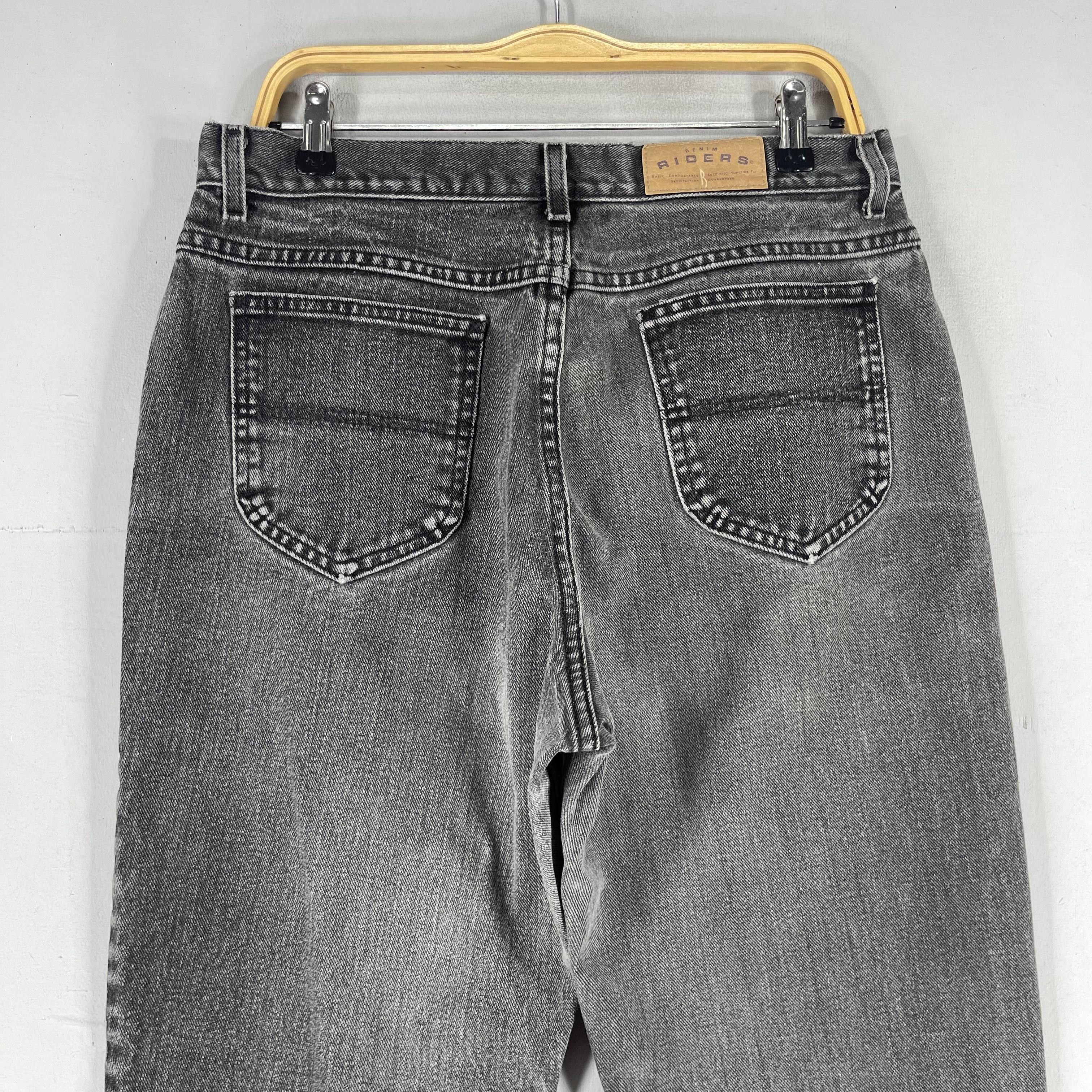 Lee × Vintage Size 32 Vintage Lee Riders Distressed Petite Women Jeans Size 32" / US 10 / IT 46 - 7 Thumbnail
