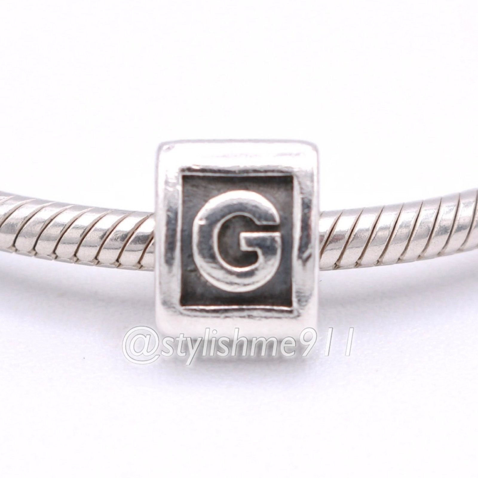 pandora Authentic PANDORA Alphabet Letter G - 790323G Size ONE SIZE - 3 Thumbnail