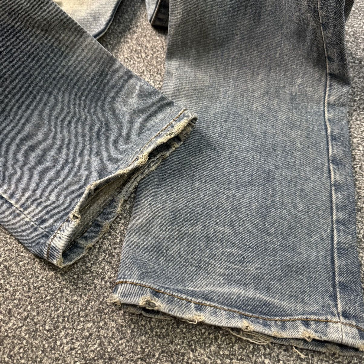 Affliction 🔥 Archival Urban Tribe Distressed Thrashed Punk Jeans Size US 30 / EU 46 - 6 Thumbnail