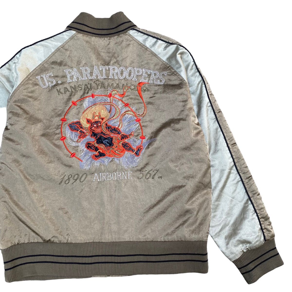 Kansai Yamamoto Kansai Yamamoto US Paratroopers Sukajan Jacket Size US M / EU 48-50 / 2 - 2 Thumbnail