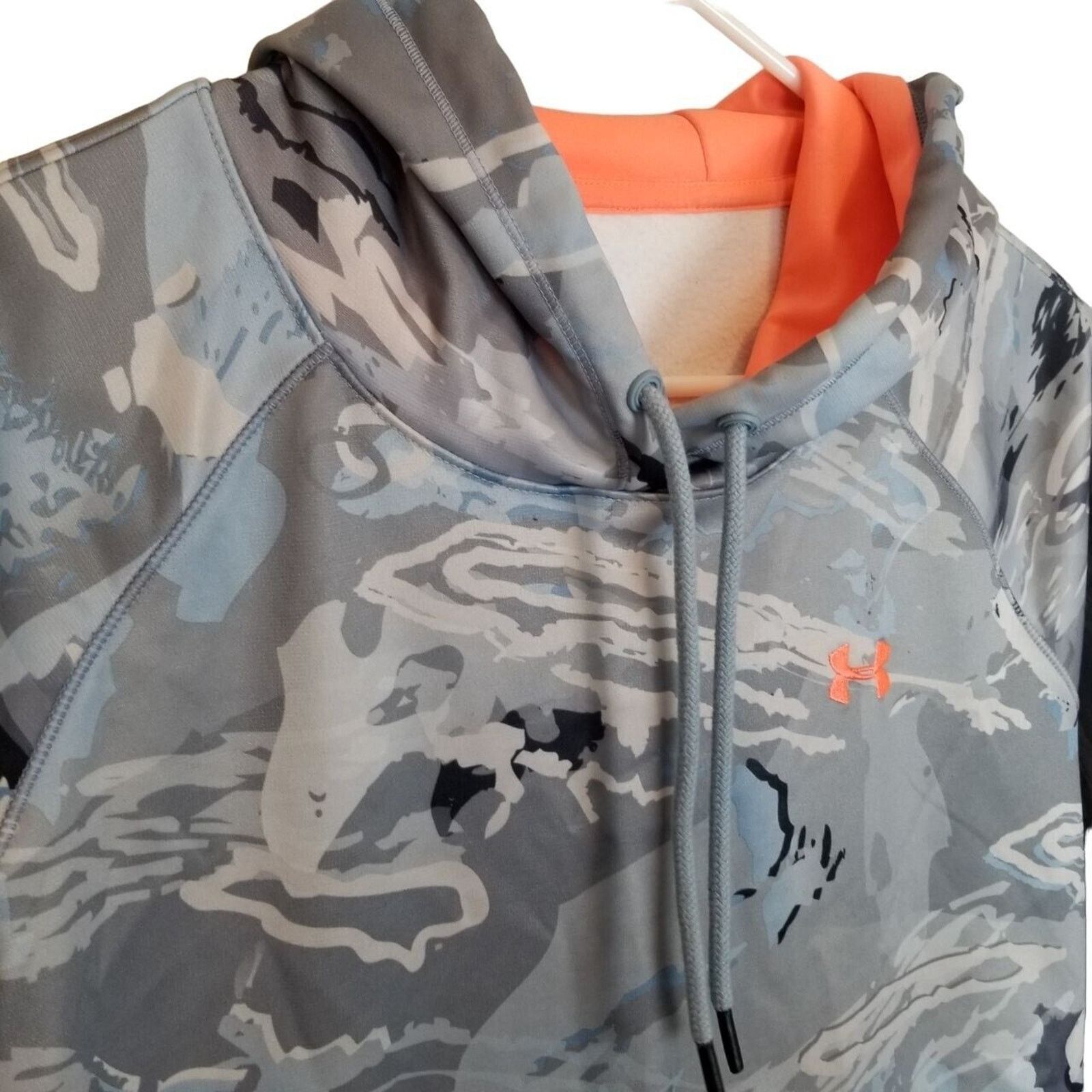 Under Armour Under Armour Womens Hoodie Sweatshirt L Blue Camo Storm Icon Size L / US 10 / IT 46 - 7 Thumbnail