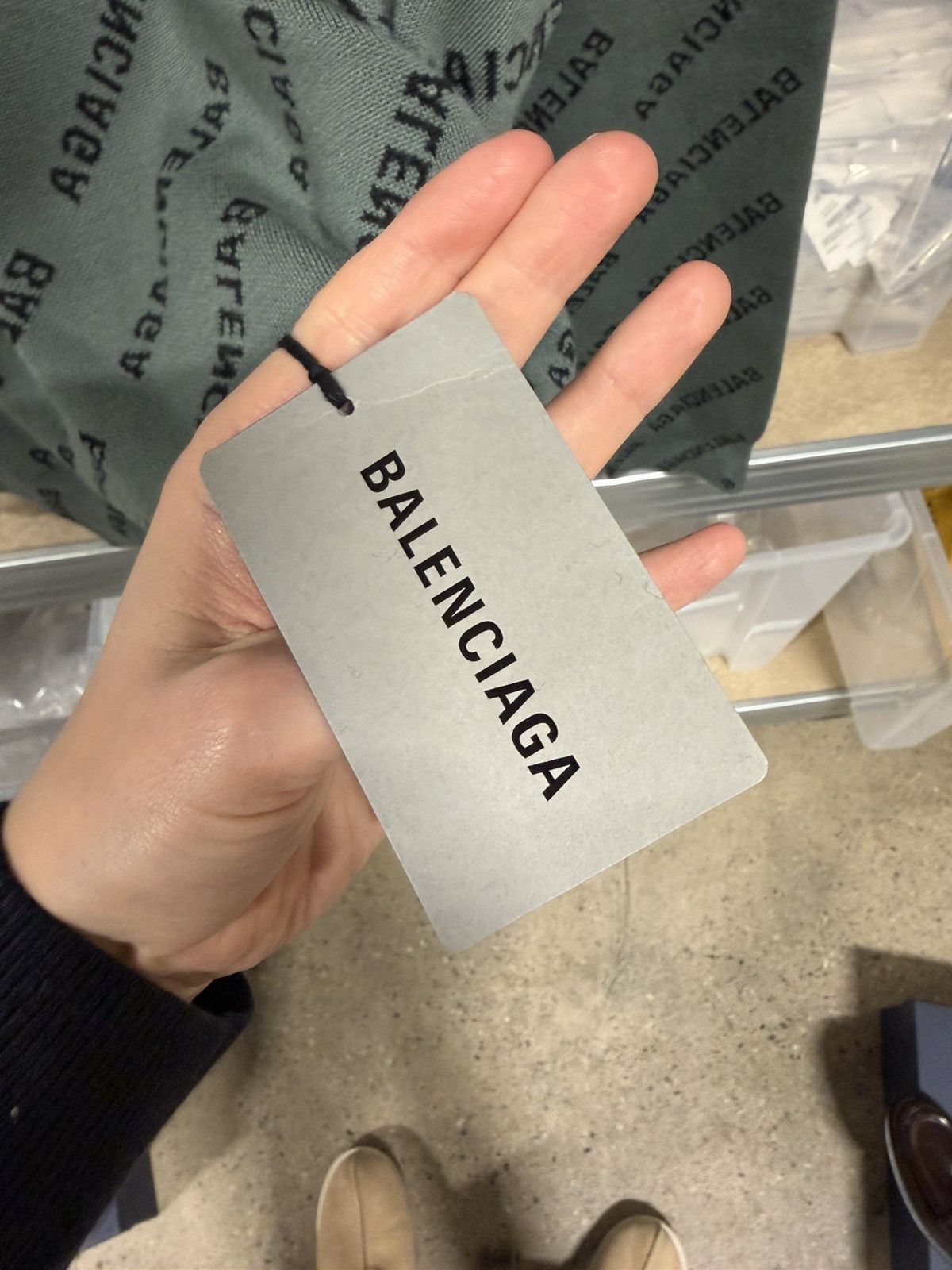 Balenciaga Balenciaga All Over Logo Sweater NEW 1500$ Size US M / EU 48-50 / 2 - 5 Thumbnail