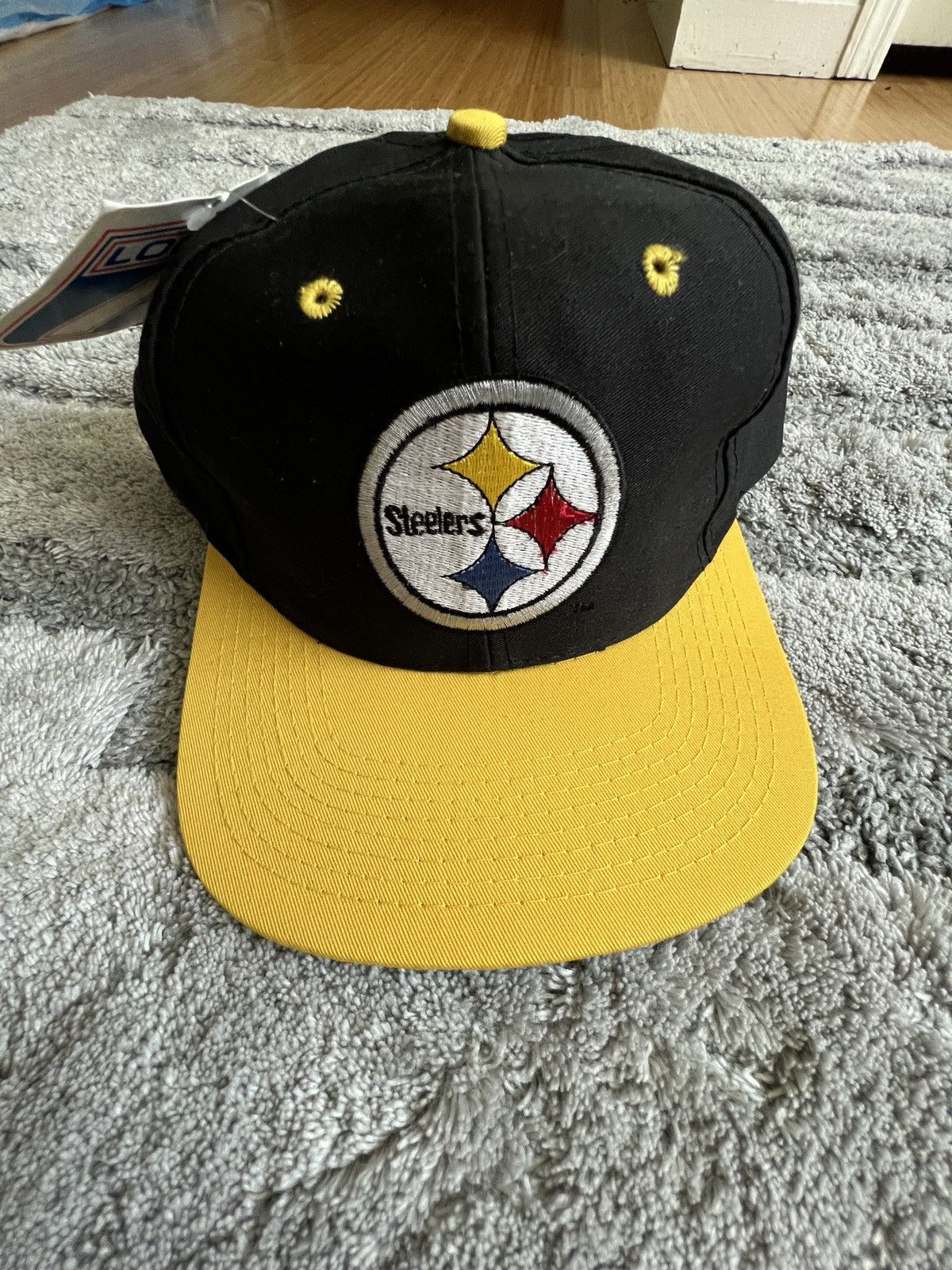 Logo 7 Vintage steelers snapback hat Size ONE SIZE - 2 Thumbnail