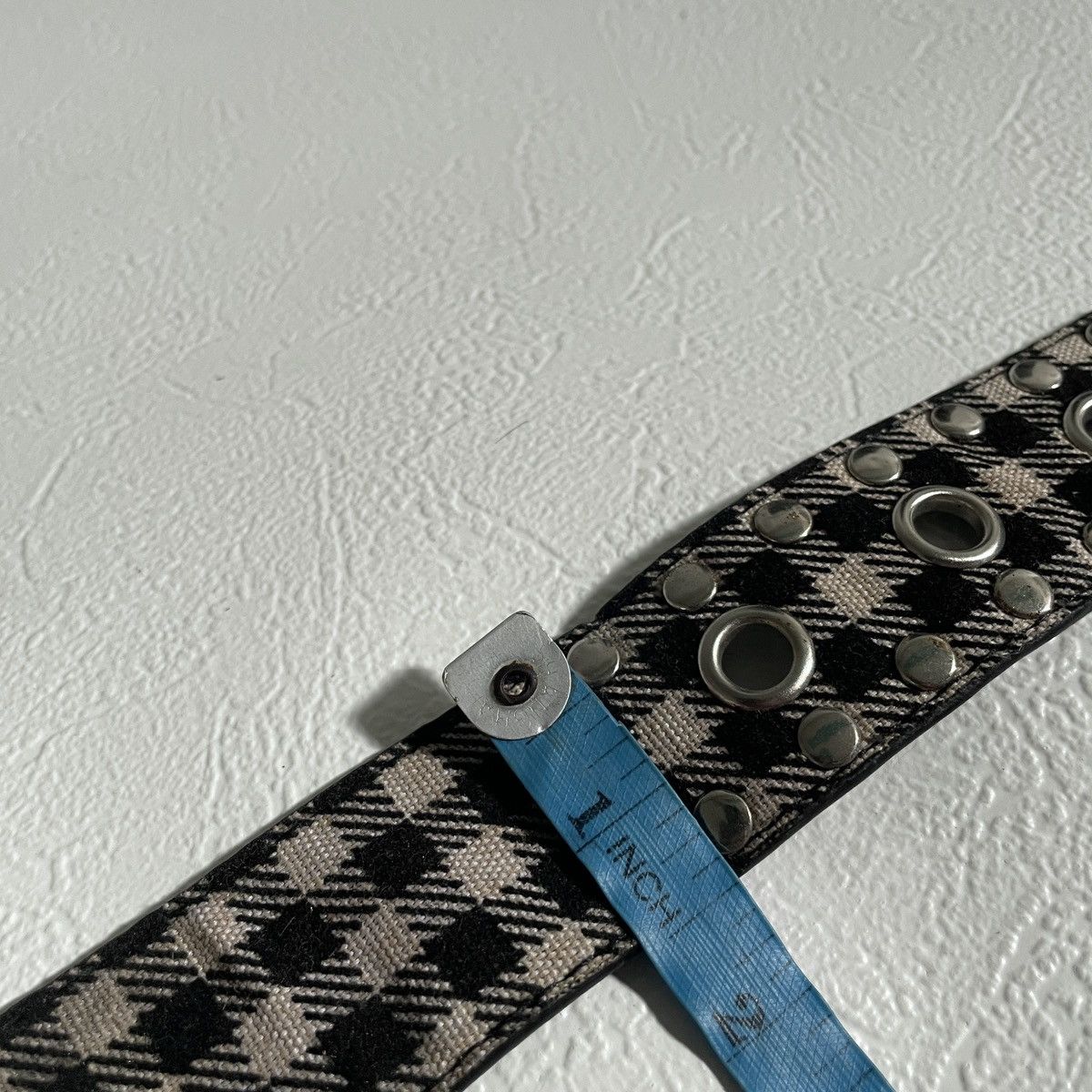 If Six Was Nine Vintage y2k studded checkerboard belt Size ONE SIZE - 5 Thumbnail