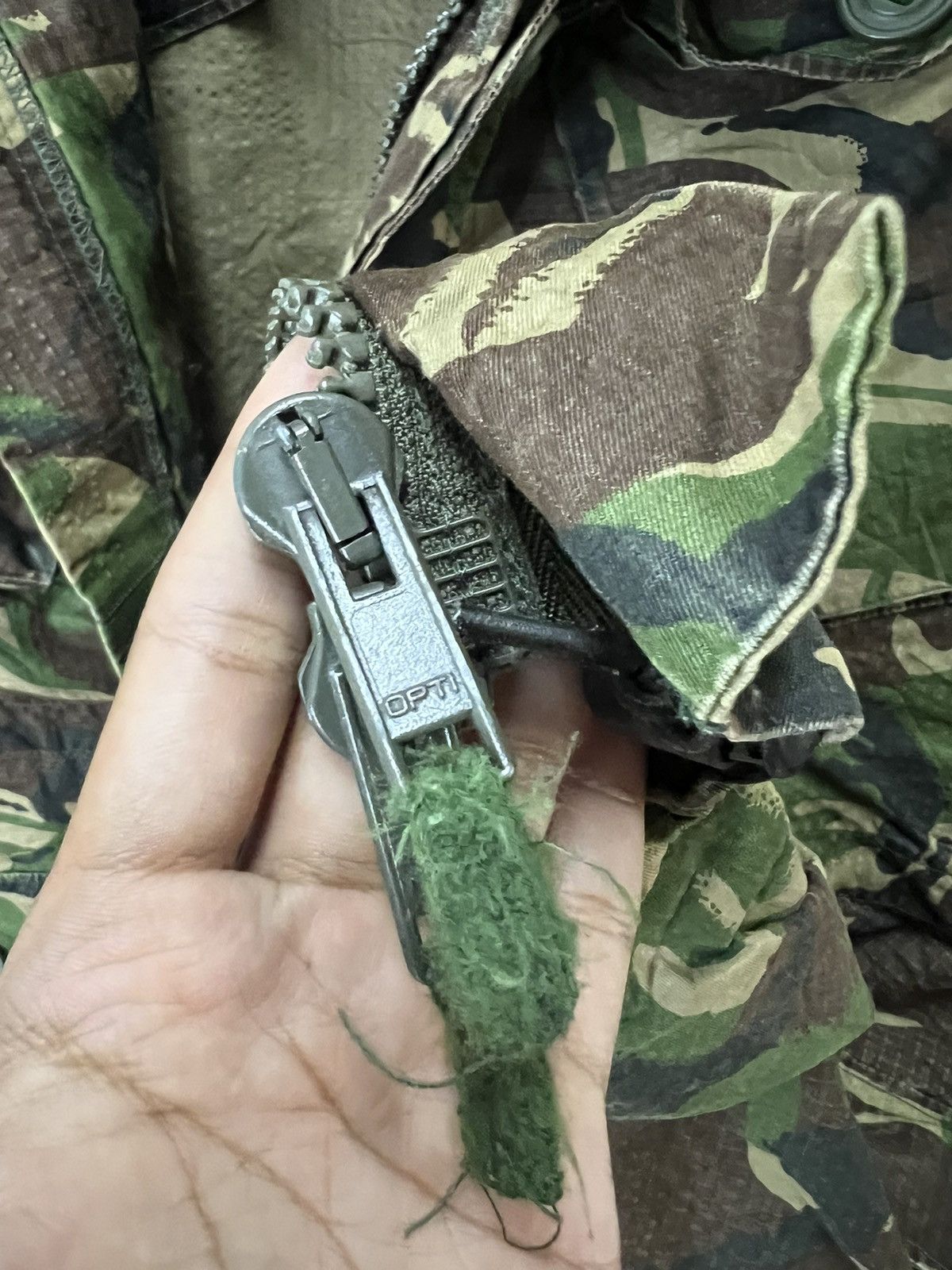 Nigel Cabourn Vintage Military DPM Field Jacket Multi pocket Camouflage Size US XL / EU 56 / 4 - 8 Thumbnail