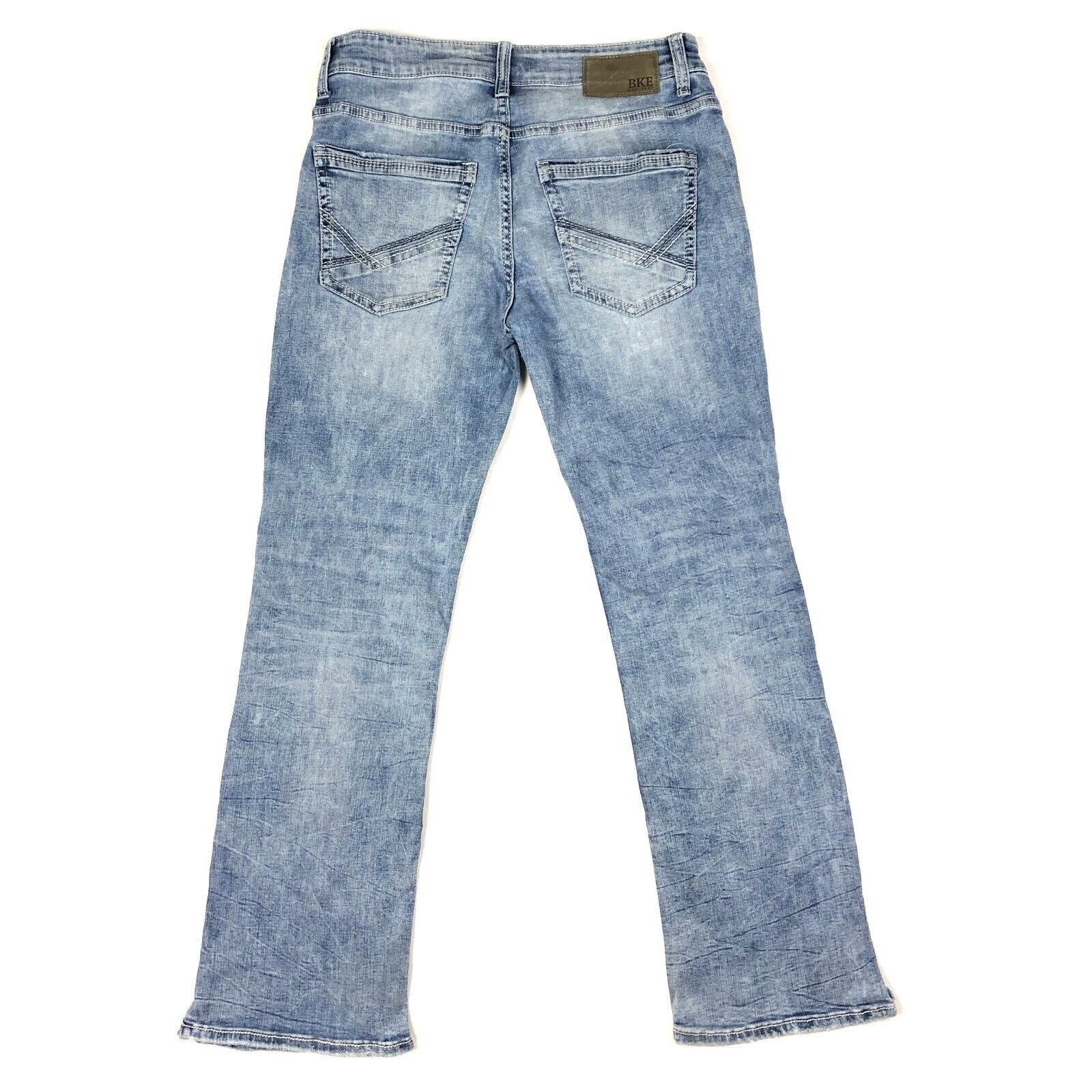 True Religion BKE Aiden Light Wash Denim Jeans Size 31x30 B7 Size US 31 - 8 Thumbnail
