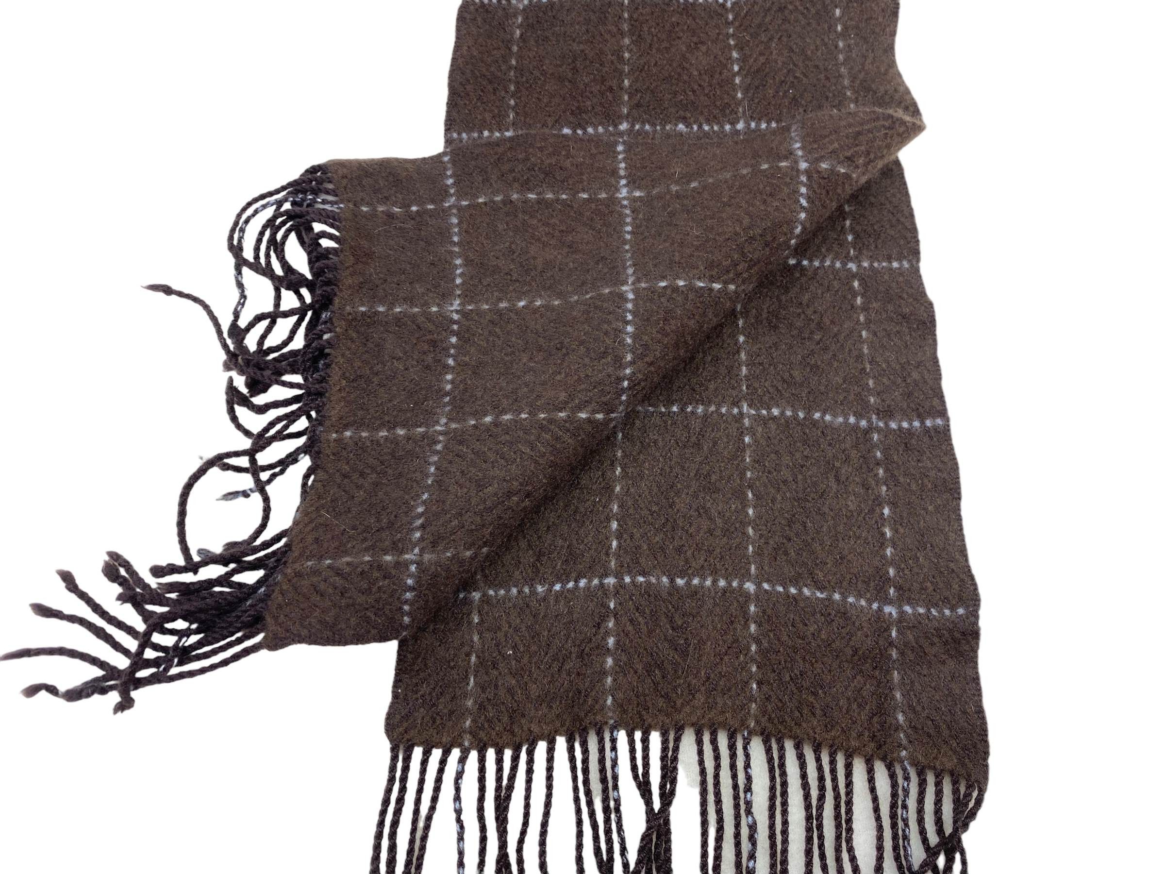 Takeo Kikuchi Vintage Takeo Kikuchi Pure Cashmere Checkered Scarf Luxury Size ONE SIZE - 8 Thumbnail