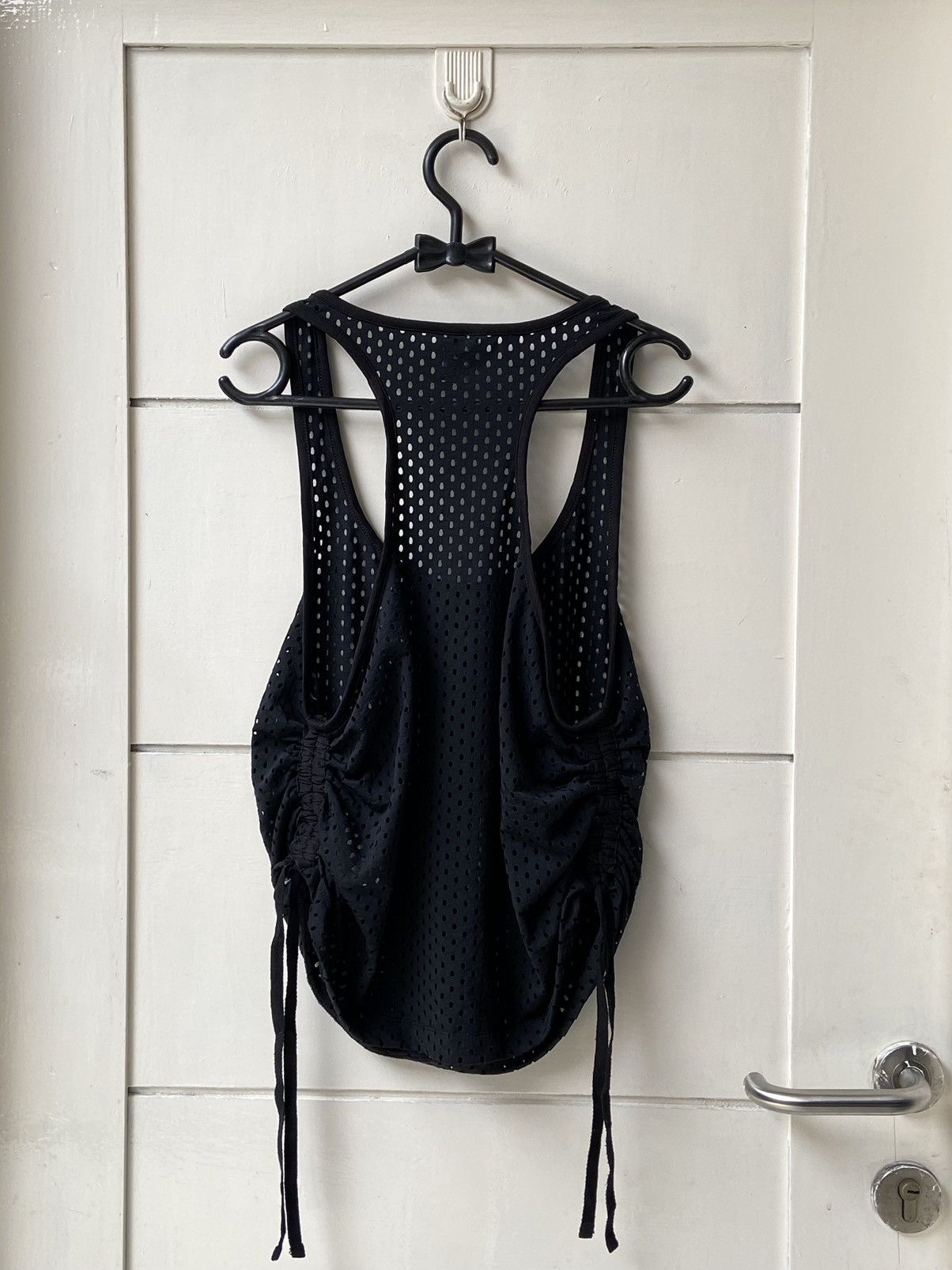 Nike NIKE Black Mesh Tank Tops Size US XXS / EU 40 - 6 Thumbnail