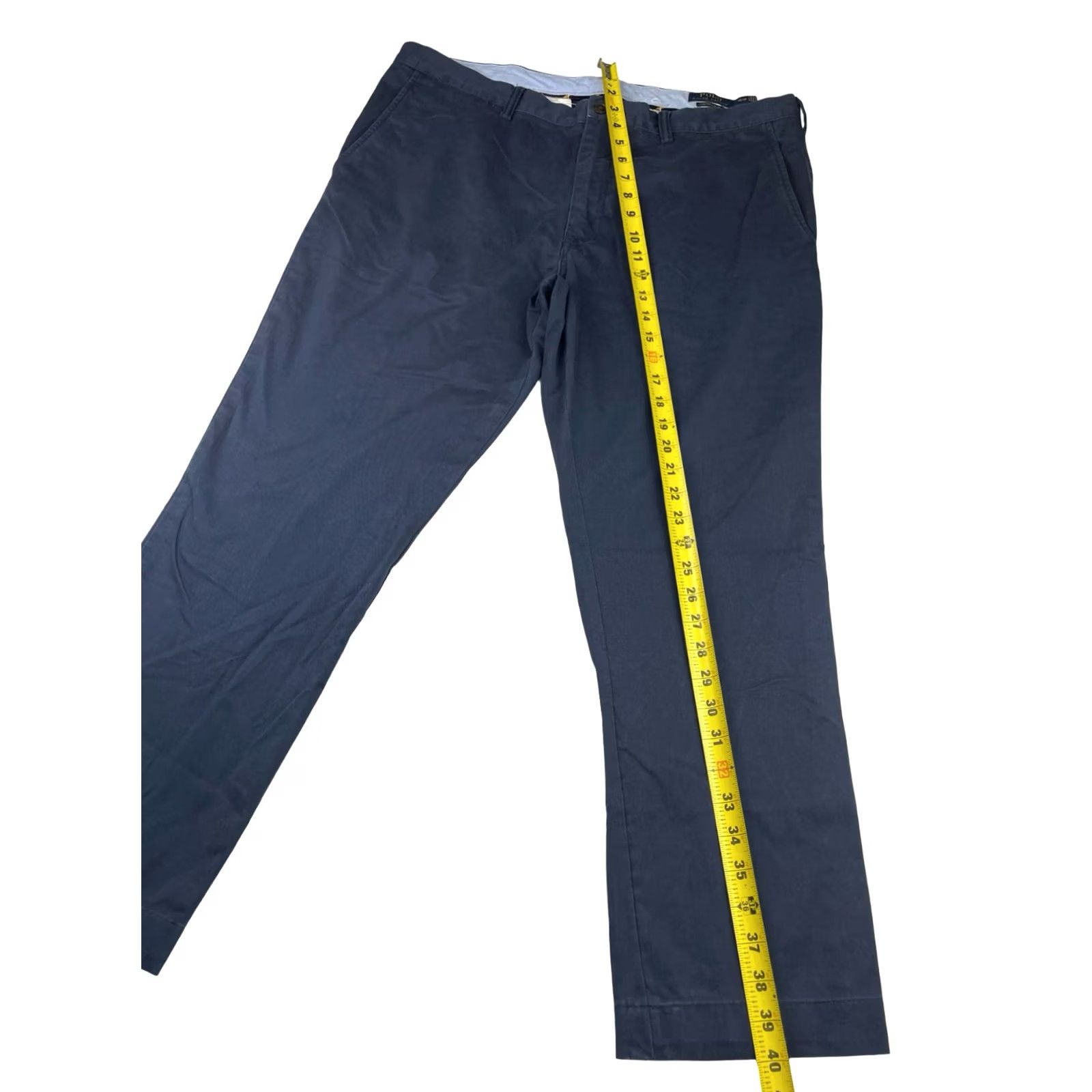 Polo Ralph Lauren Polo Ralph Lauren Men's Slim Stretch Chino Pants Navy 40x30 Size US L / EU 52-54 / 3 - 7 Thumbnail