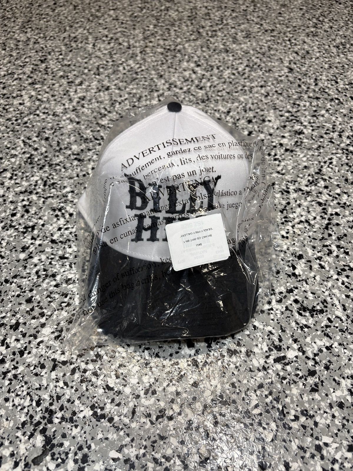 Billy Hill 2021 Billy Hill X Deadly Prey Gallery White Trucker Hat OSFM Size ONE SIZE - 3 Thumbnail