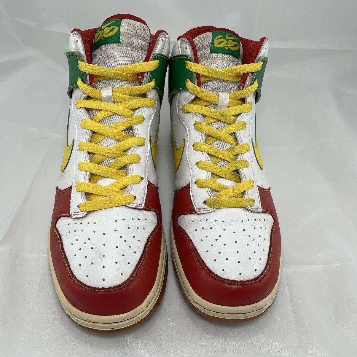 Grailed × Nike × Vintage Size 12 2012 Rare Nike Dunk High Rasta 6.0 Size US 12 / EU 45 - 3 Thumbnail