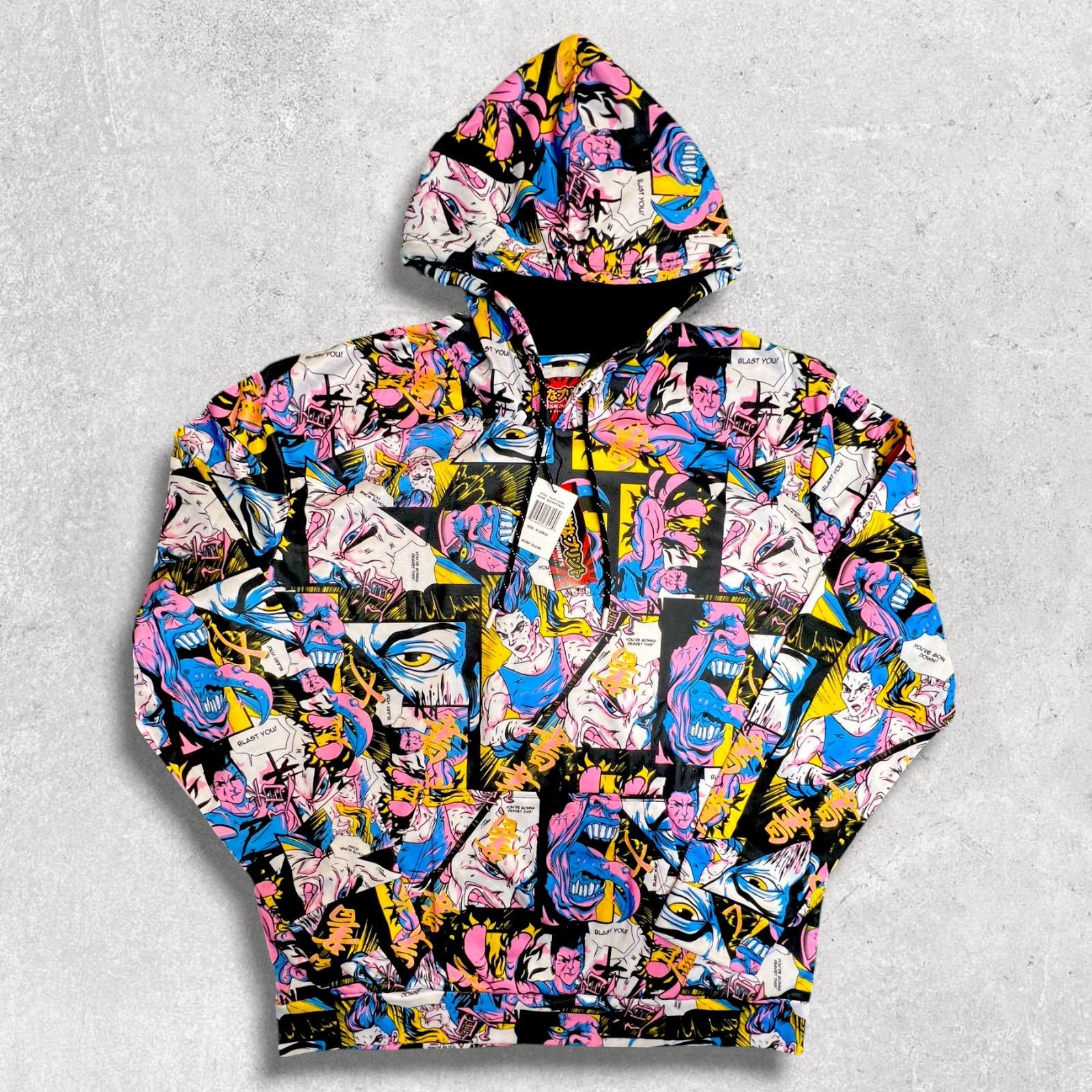 Other Drill Clothing Co. Tokyo Japan Manga/Anime Hoodie [Size XL] Size US XL / EU 56 / 4 - 1 Thumbnail