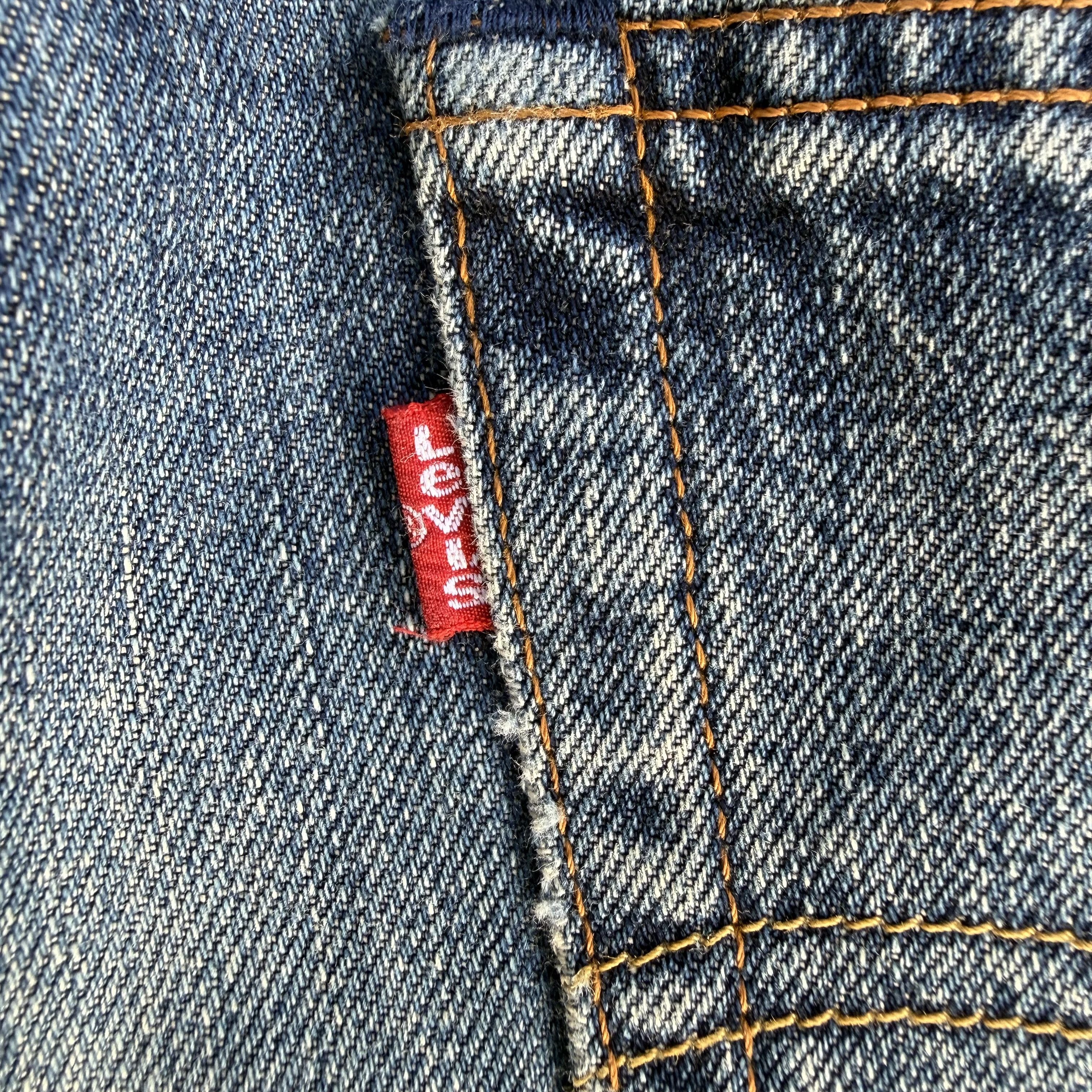Levi's W31 VINTAGE LEVI'S 504 FADED DENIM JEAN PANTS Size US 31 - 10 Thumbnail