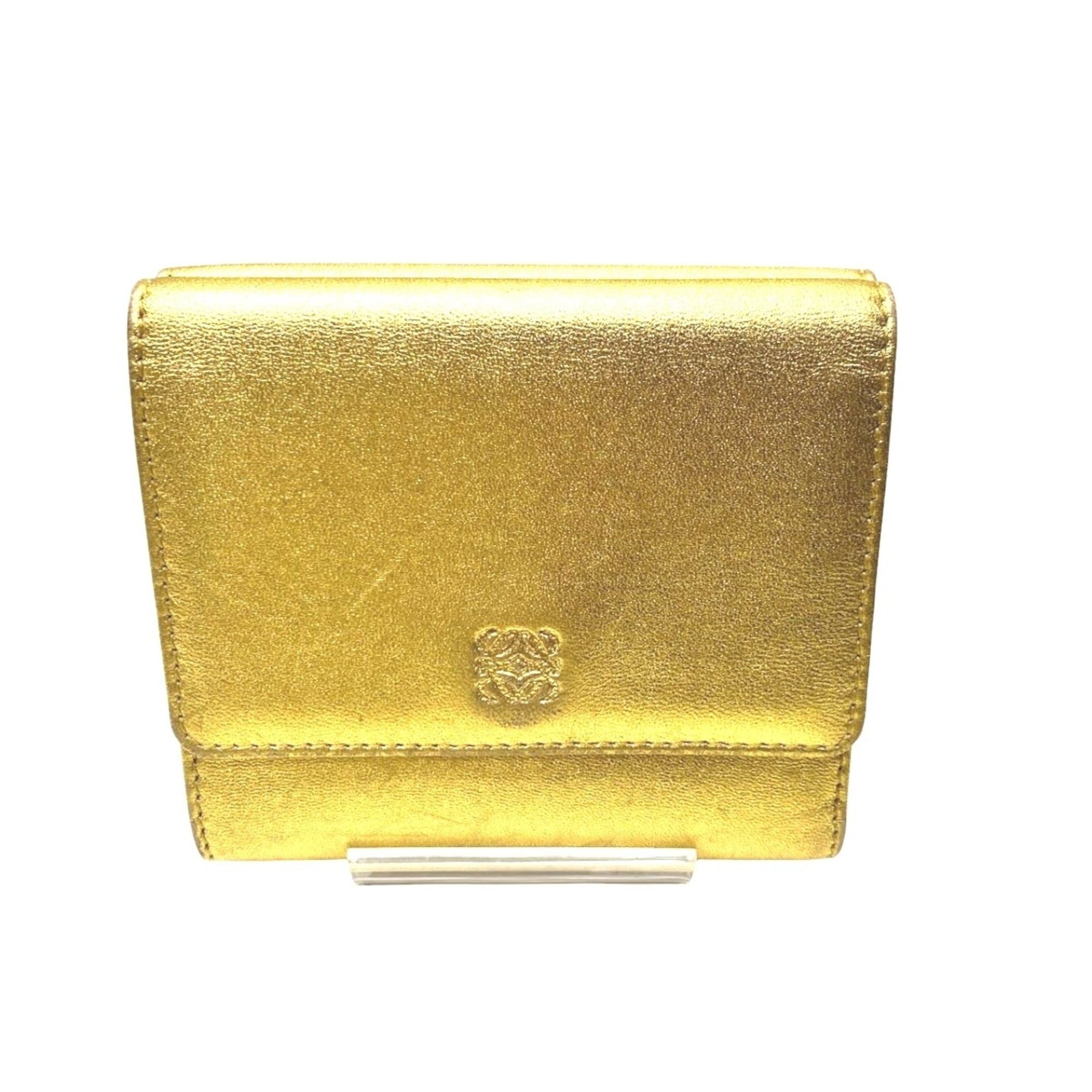 Loewe Loewe Tri-fold Wallet Anagram Leather Size ONE SIZE - 1 Thumbnail