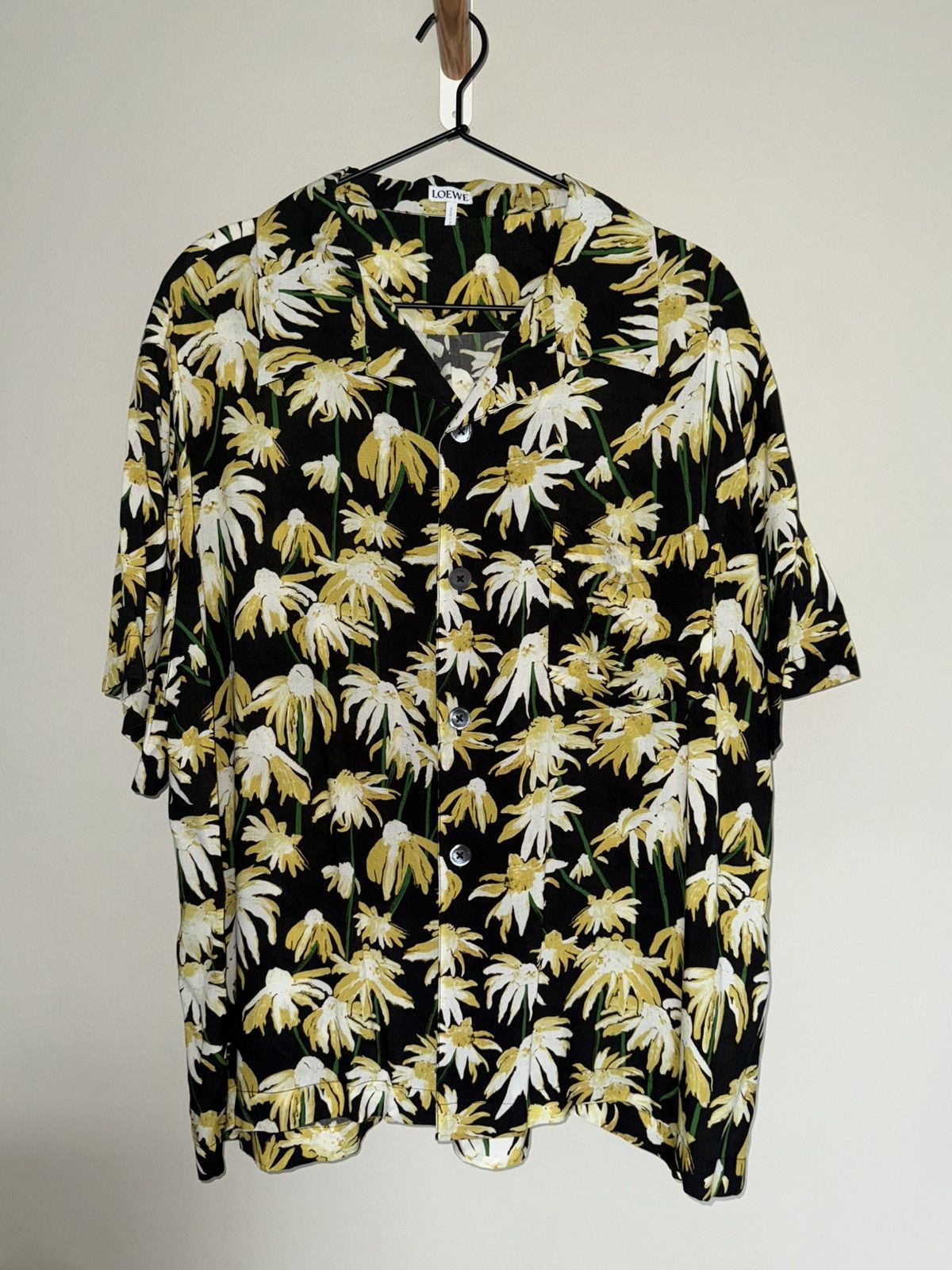 Loewe Loewe Daisy Print Bowling Shirt Size US L / EU 52-54 / 3 - 1 Thumbnail