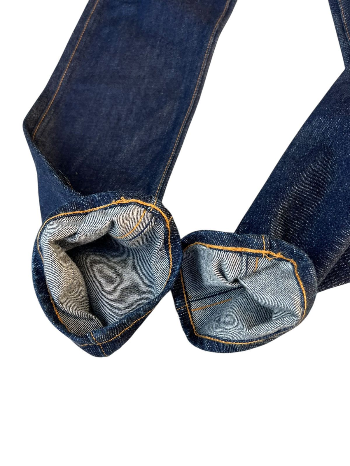 Levi's Vintage Clothing Vintage 2005 Levi’s 606 Big E Orange Tab Denim Skinny Jeans Size US 32 / EU 48 - 23 Thumbnail