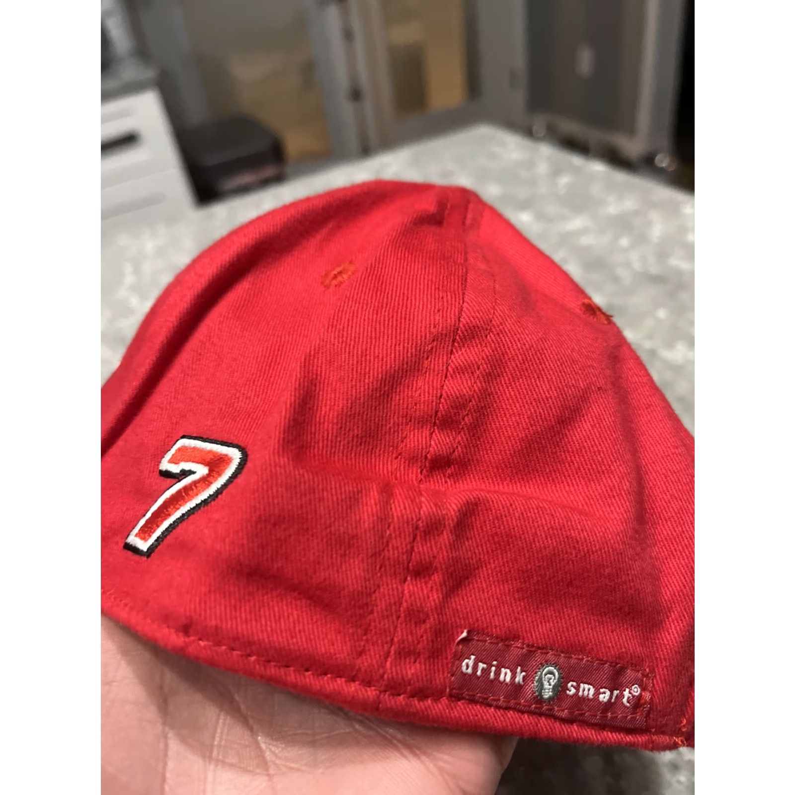 Vintage Jim Beam Racing Robby Gordan Motorsports #7 Adjustable Hat Size ONE SIZE - 2 Thumbnail