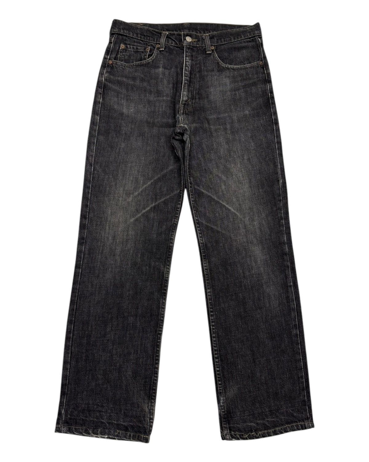 Levi's × Levi's Vintage Clothing 🔥VINTAGE LEVIS 503 JAPAN BLACK DISTRESSED DENIM JEAN Size US 32 / EU 48 - 1 Thumbnail