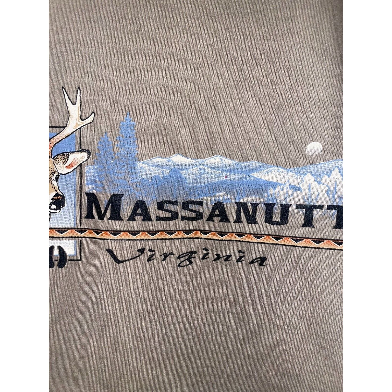 Jerzees Vintage Massanutten Shirt Virginia Deer Buck Tee VTG 90s M Size US M / EU 48-50 / 2 - 4 Thumbnail