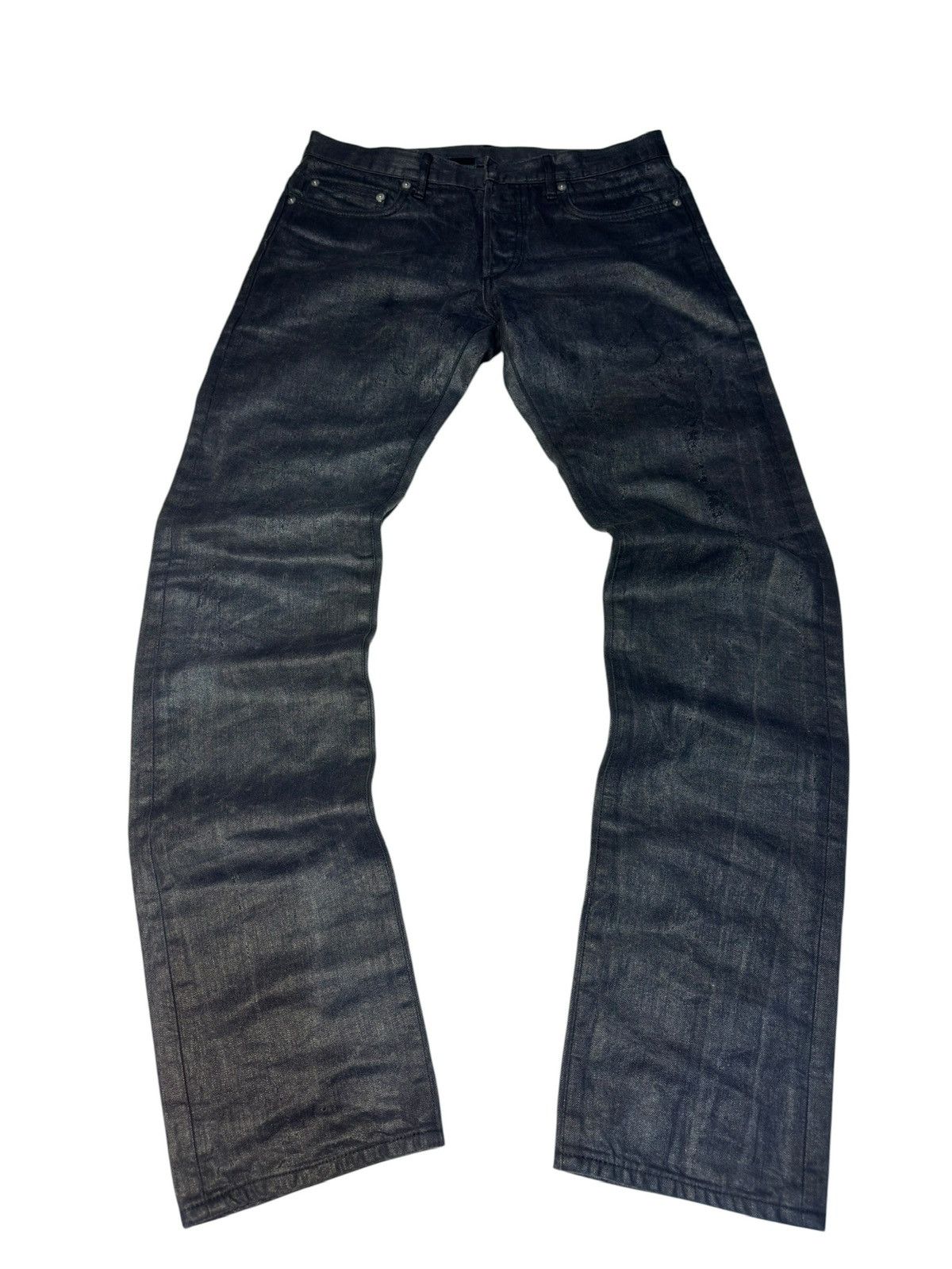 Dior × Hedi Slimane AW07 Dior Homme Navigate Waxed Coated Denim