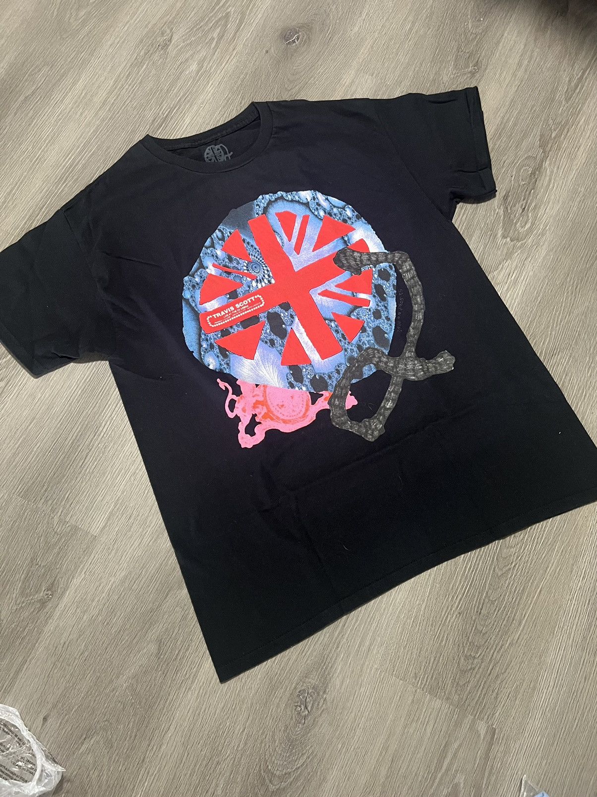 Travis Scott Union Jack Tee Size US M / EU 48-50 / 2 - 1 Thumbnail