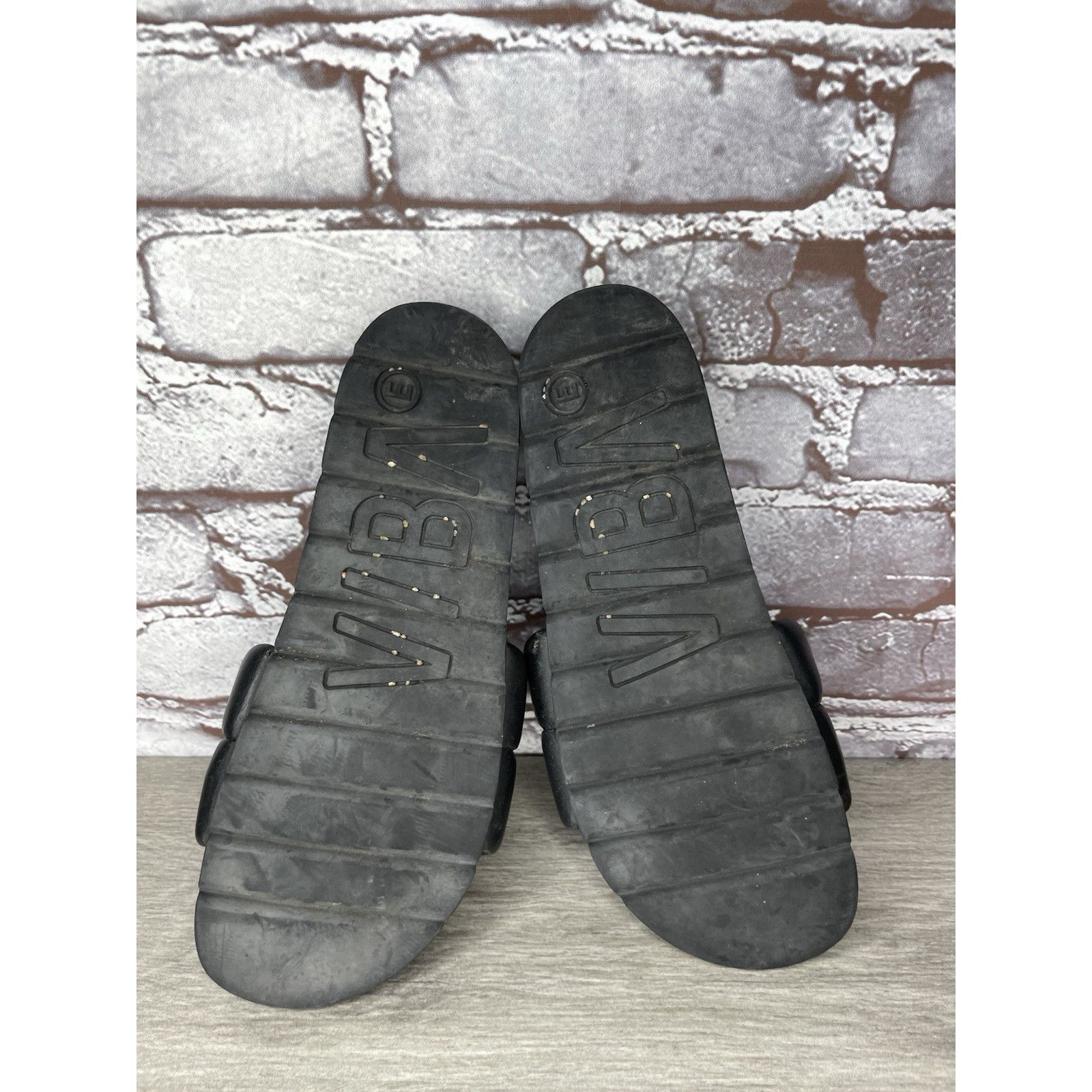 Other VIBA Porto Preto Black Leather Portugal Slides Sandals Women Size US 6.5 / IT 36.5 - 20 Thumbnail