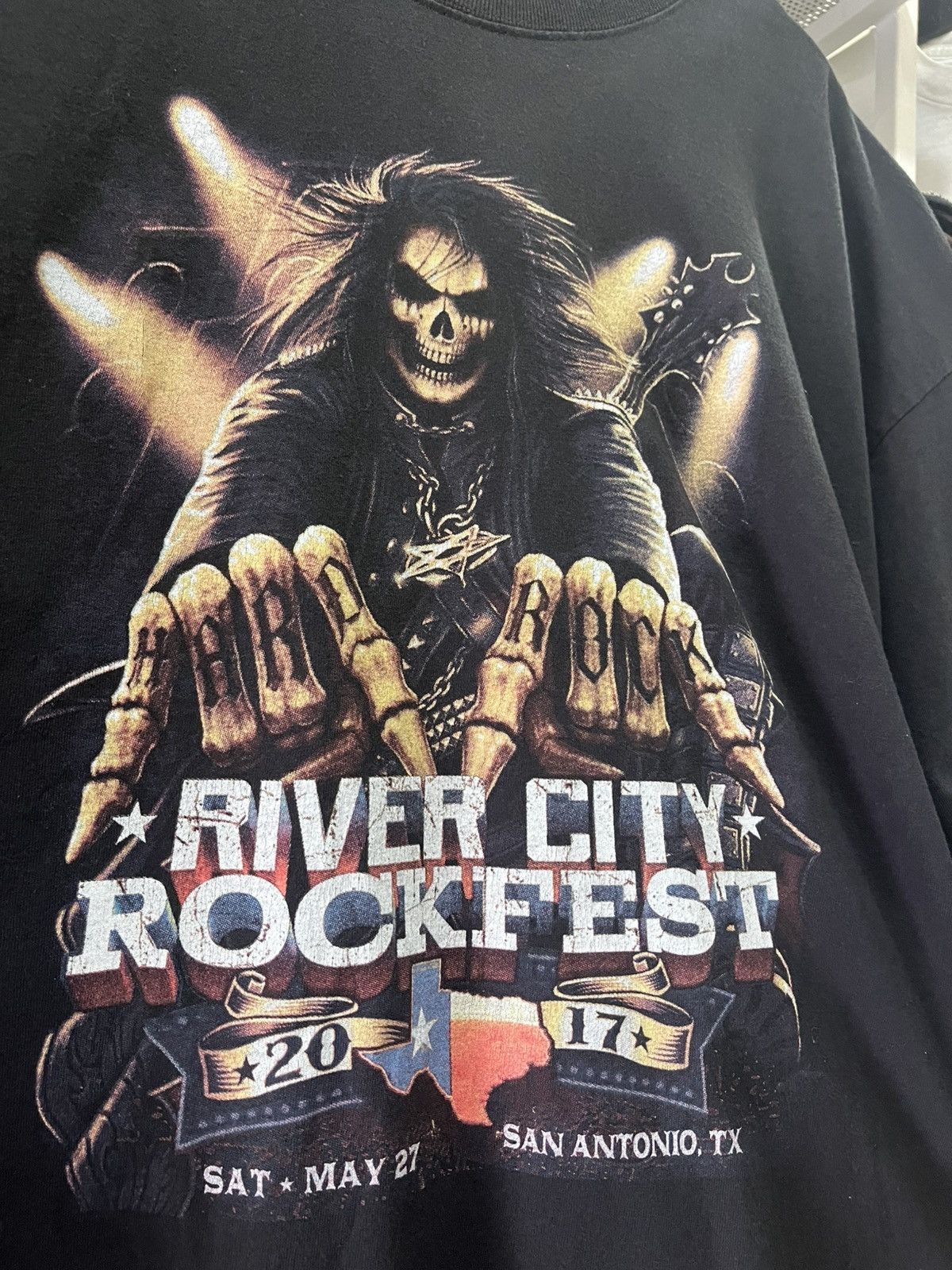 Band Tees Spiral Hell Rock Skull Print Mens t-shirt Vintage Size US XXL / EU 58 / 5 - 2 Thumbnail