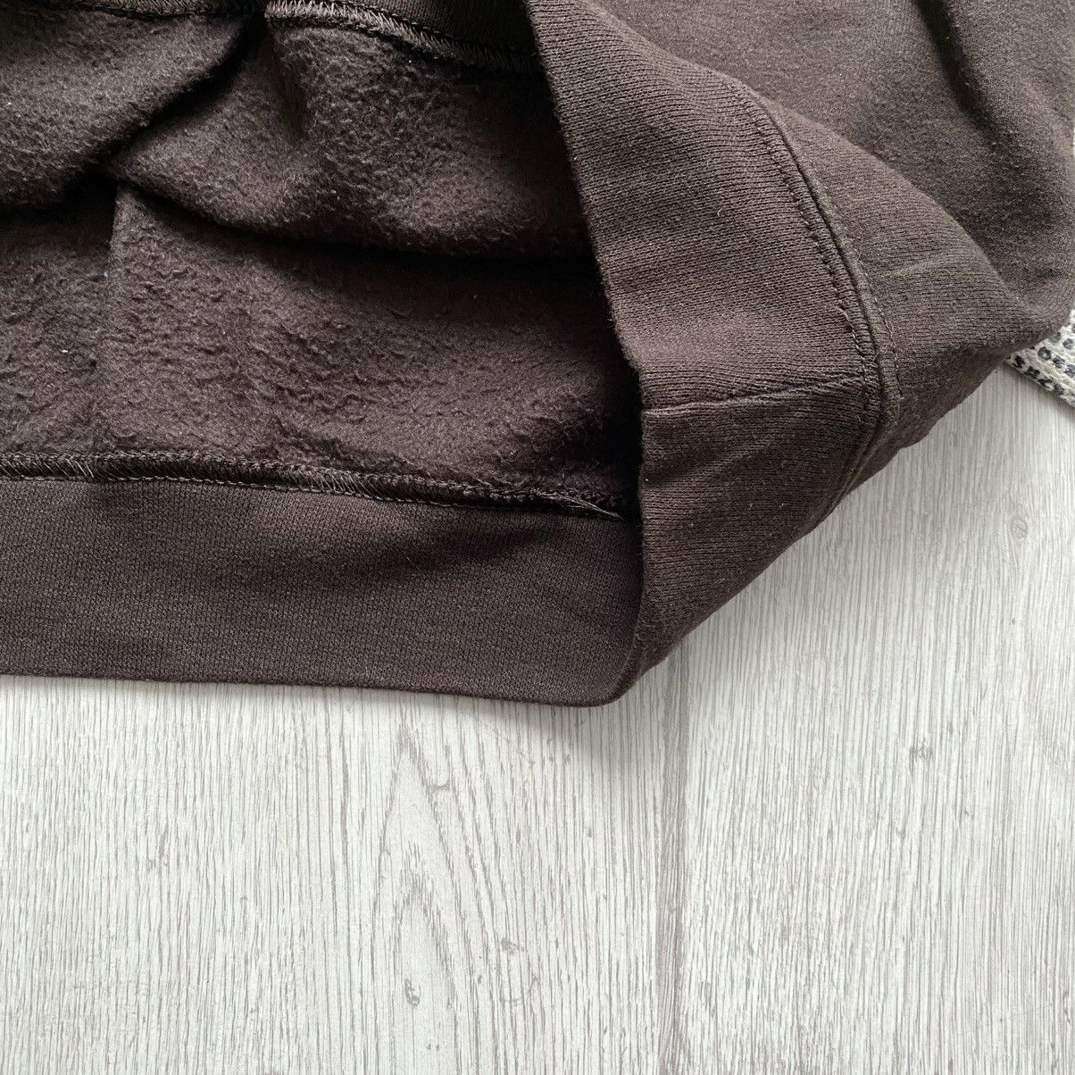 Hanes 🤎 Vintage Y2K Blank Brown Sweatshir Gildan Russel Size US S / EU 44-46 / 1 - 5 Thumbnail