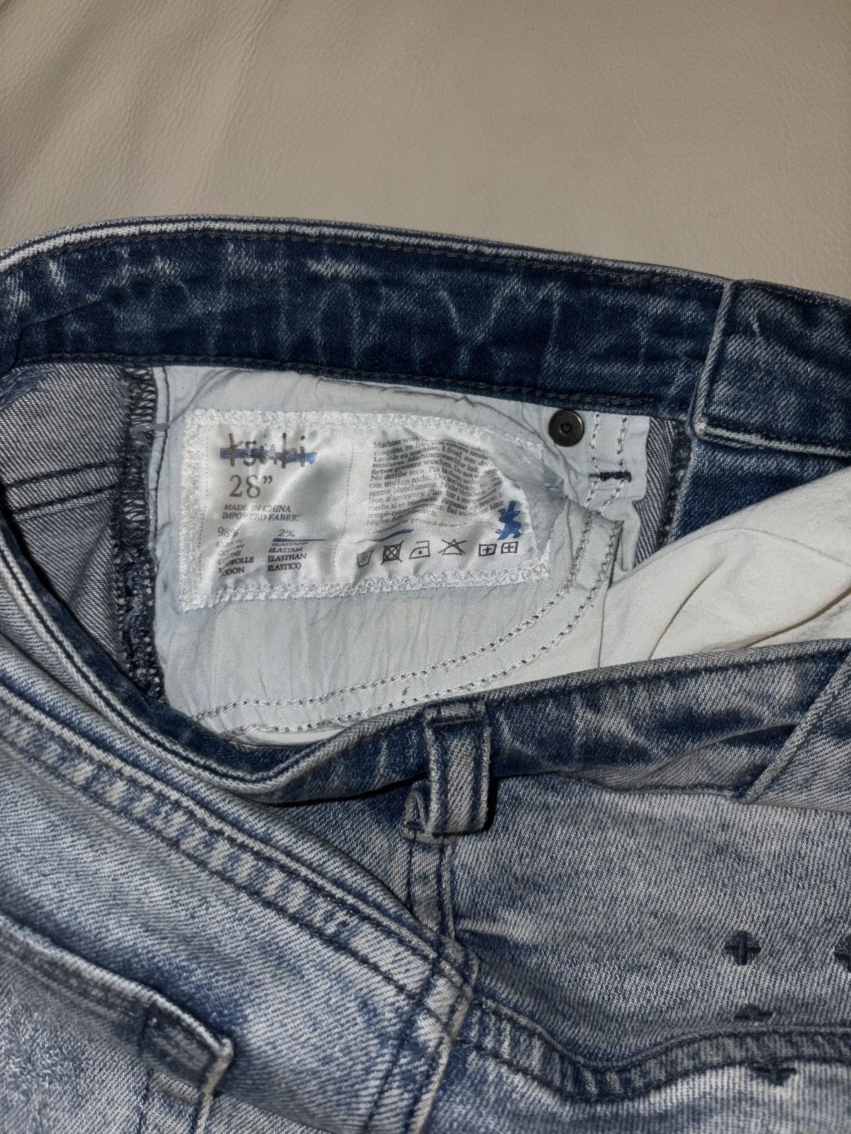 Designer × Ksubi Ksubi Jeans – Size 28 – Distressed Slim Fit