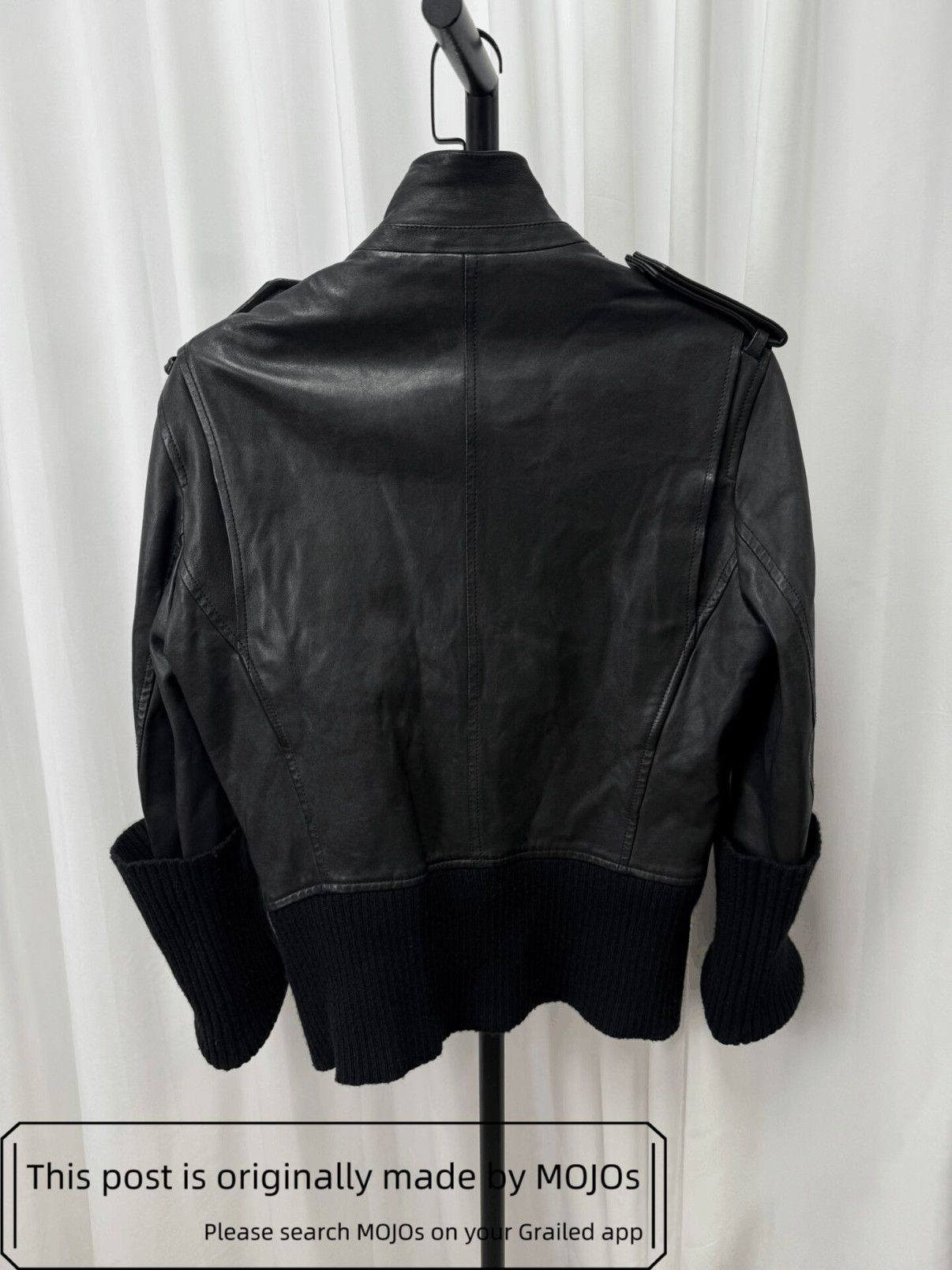 Ann Demeulemeester Ann Demeulemeester 06AW Leather Bike Jacket mojos12132053 Size US S / EU 44-46 / 1 - 5 Thumbnail