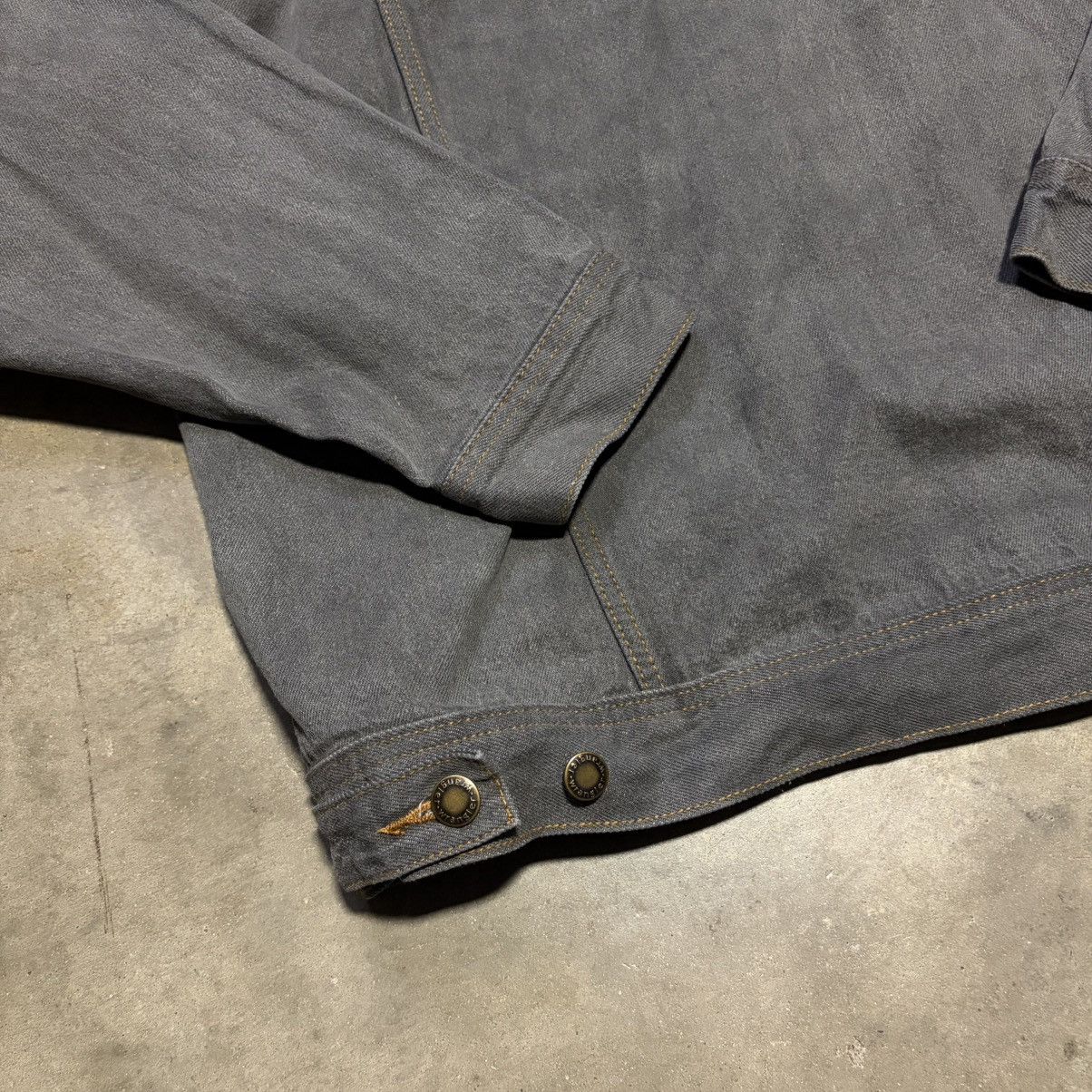 Wrangler Vintage Wrangler Rugged Wear Denim Trucker Jacket Charcoal Size US L / EU 52-54 / 3 - 7 Thumbnail