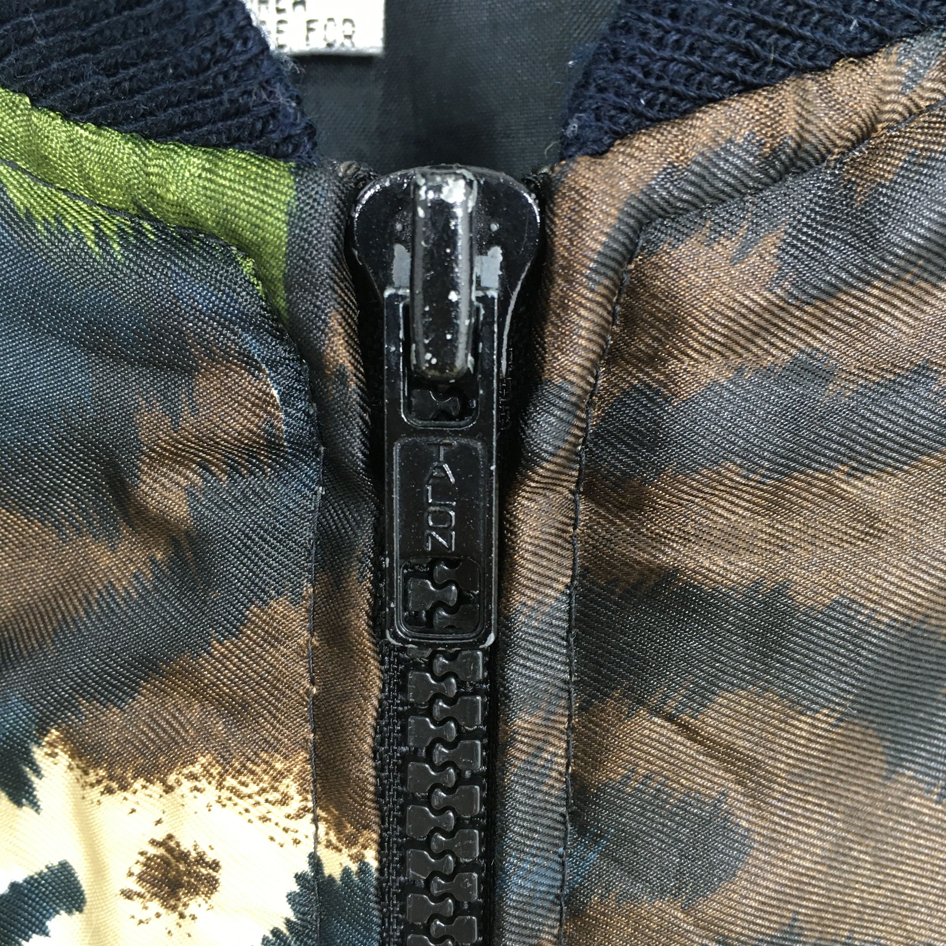 Vintage Bomber Baroque Tiger Overprint Jacket XXLarge Size US XXL / EU 58 / 5 - 4 Thumbnail