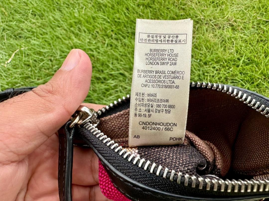 Burberry Authentic Burberry Mega Check Ashby Tassel Mini Bucket Bag Size ONE SIZE - 17 Thumbnail