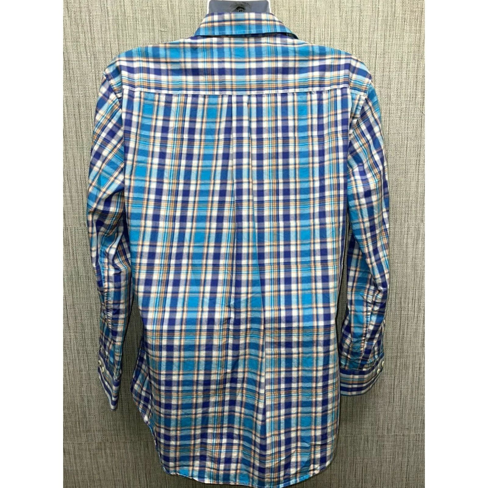 Peter Millar Peter Millar Button-Down Shirt Men L Plaid 100% Cotton Multicolor Long Sleeve Regular Size Shirt Mens L Colorful Size US L / EU 52-54 / 3 - 6 Thumbnail
